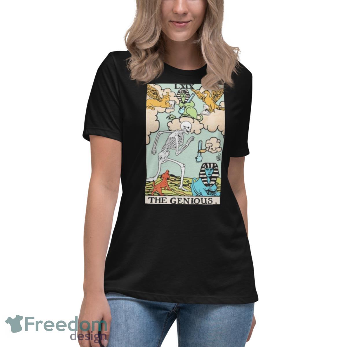 Da share zone tarot genious shirt - Womens Relaxed Short Sleeve Jersey Tee Da share zone tarot genious shirt - Womens Relaxed Short Sleeve Jersey Tee
