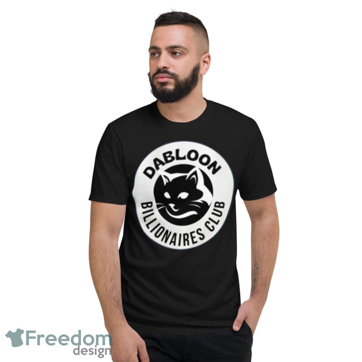 Dabloon Billionaires Club Black Cat Logo shirt - Short Sleeve T-Shirt