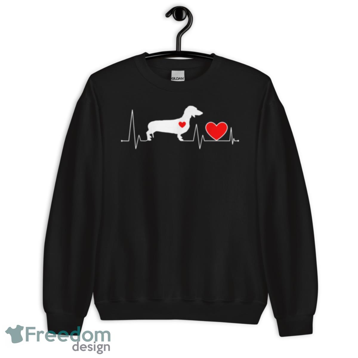 Dachshund Weenie Dog Lover Valentines Day For Women T Shirt