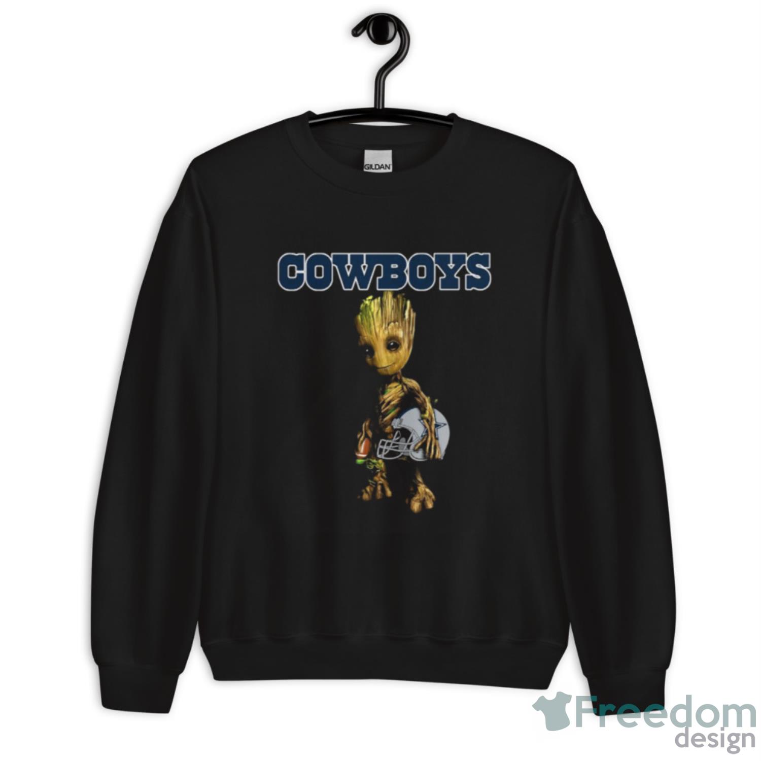 All Over Print Fleece Crew Dallas Cowboys