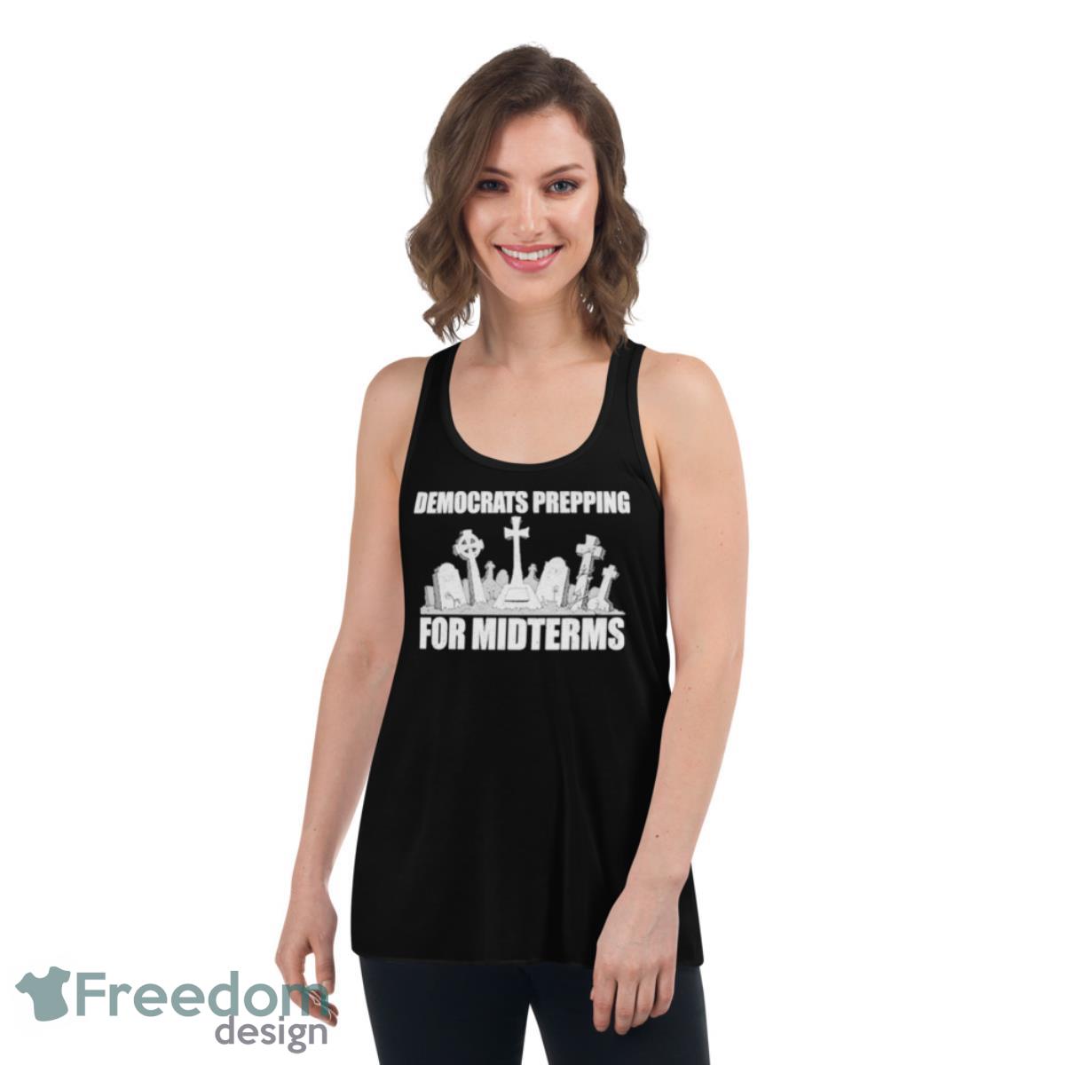 Democrats prepping for midterms tomb t shirt - Womens Flowy Racerback Tank Democrats prepping for midterms tomb t shirt - Womens Flowy Racerback Tank