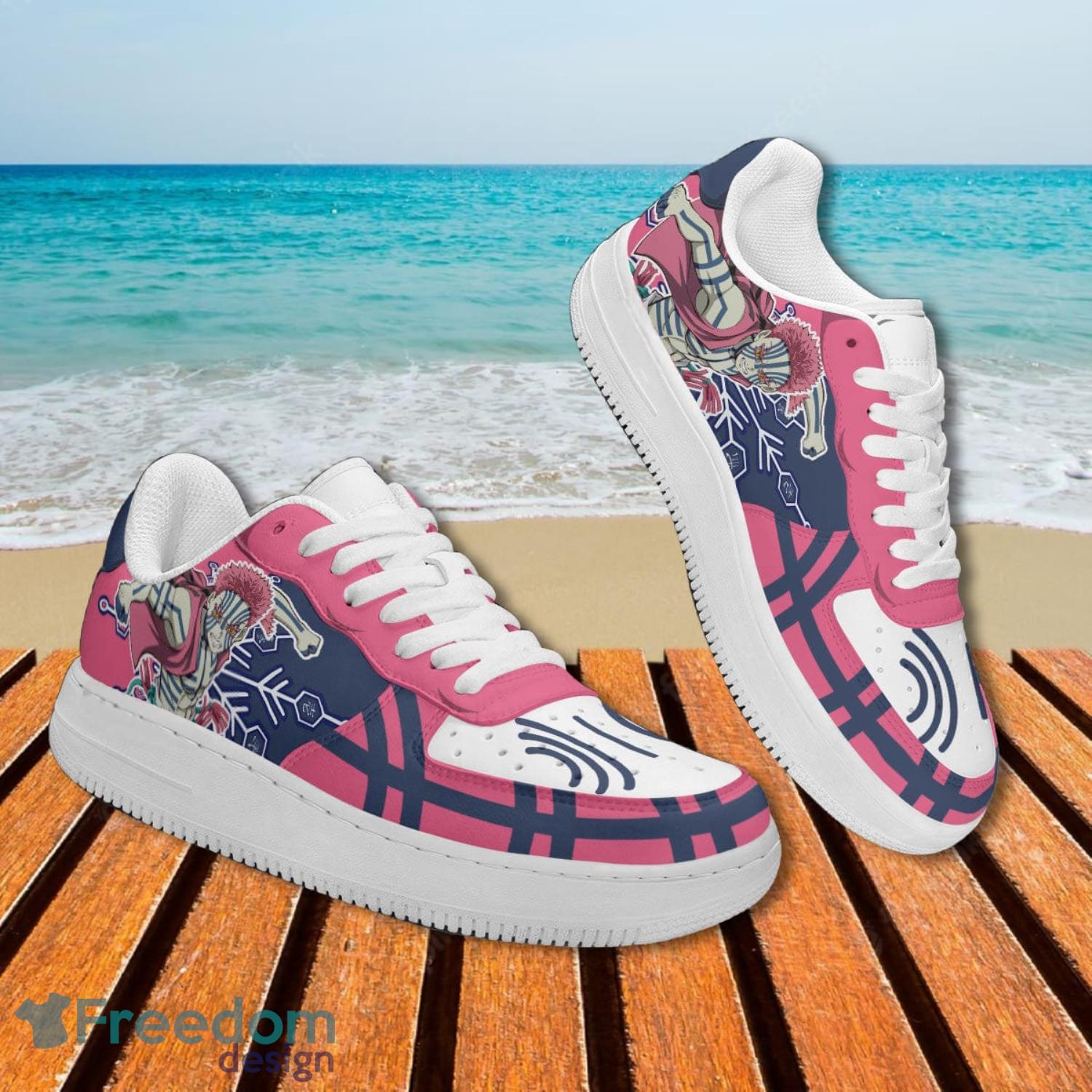 Demon Slayer Akaza Air Force Shoes Gift For Animes Fans Product Photo 2