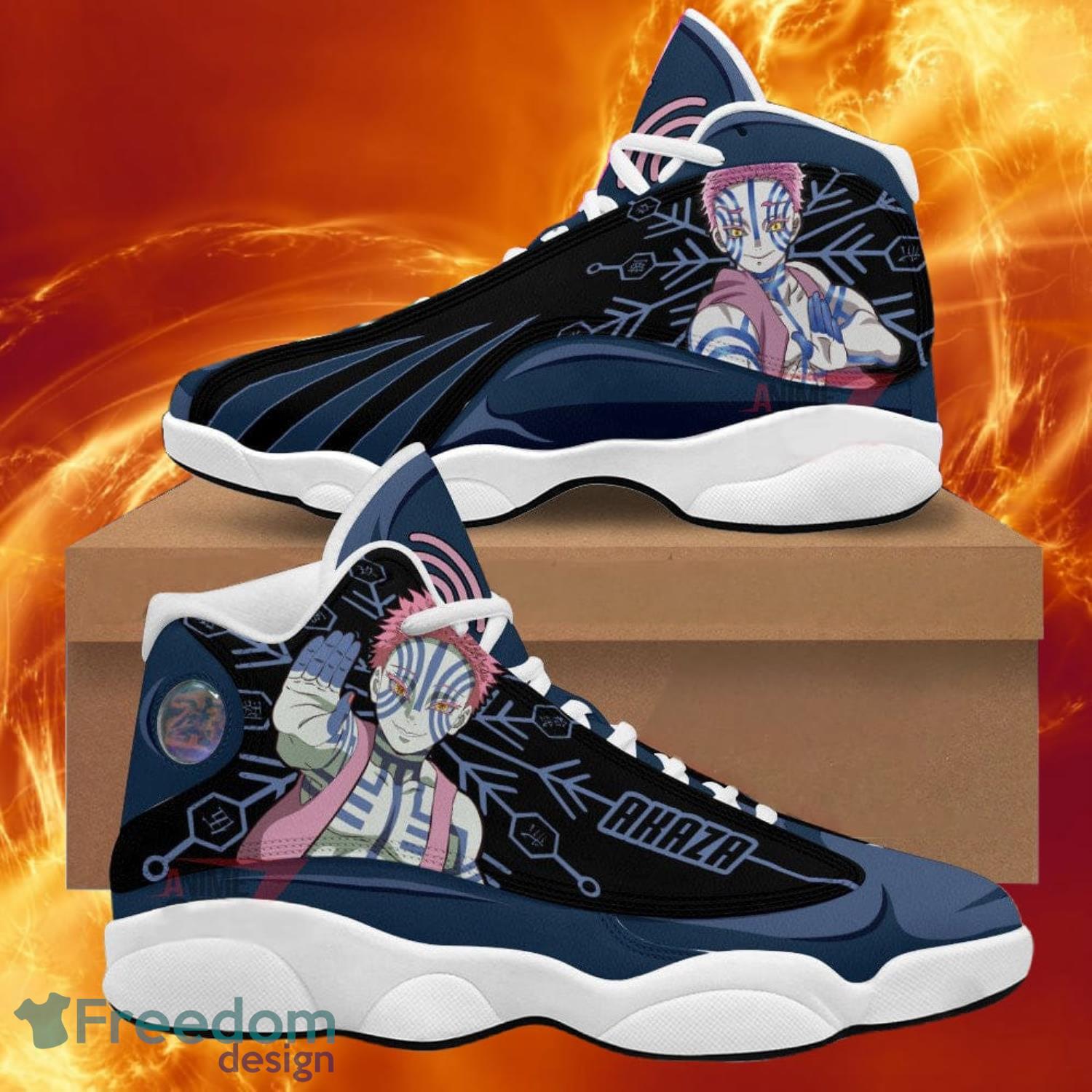 Demon Slayer Akaza Jd13 Sneakers Anime Shoes Gift For Fans Product Photo 1