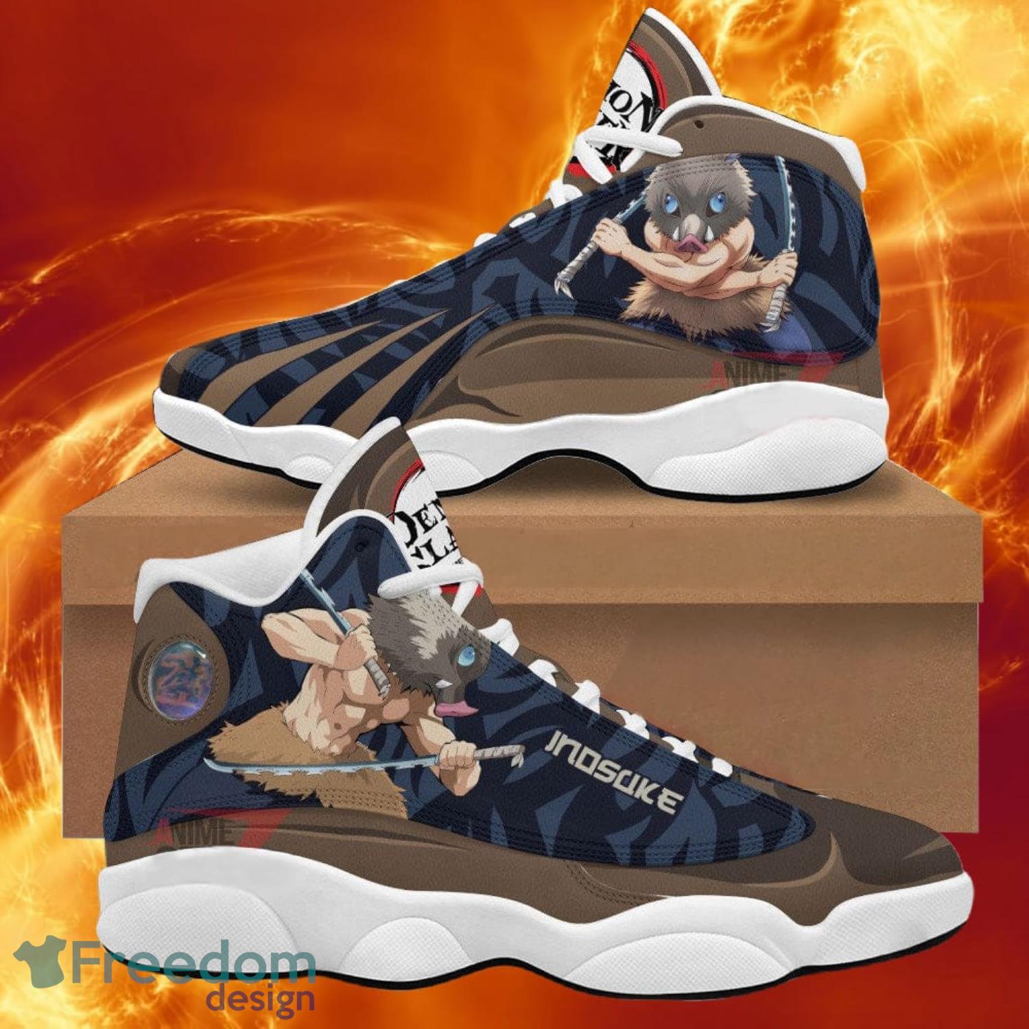 Demon Slayer Jd13 Sneakers Hashibira Inosuke Anime Shoes Gift For Fans Product Photo 1