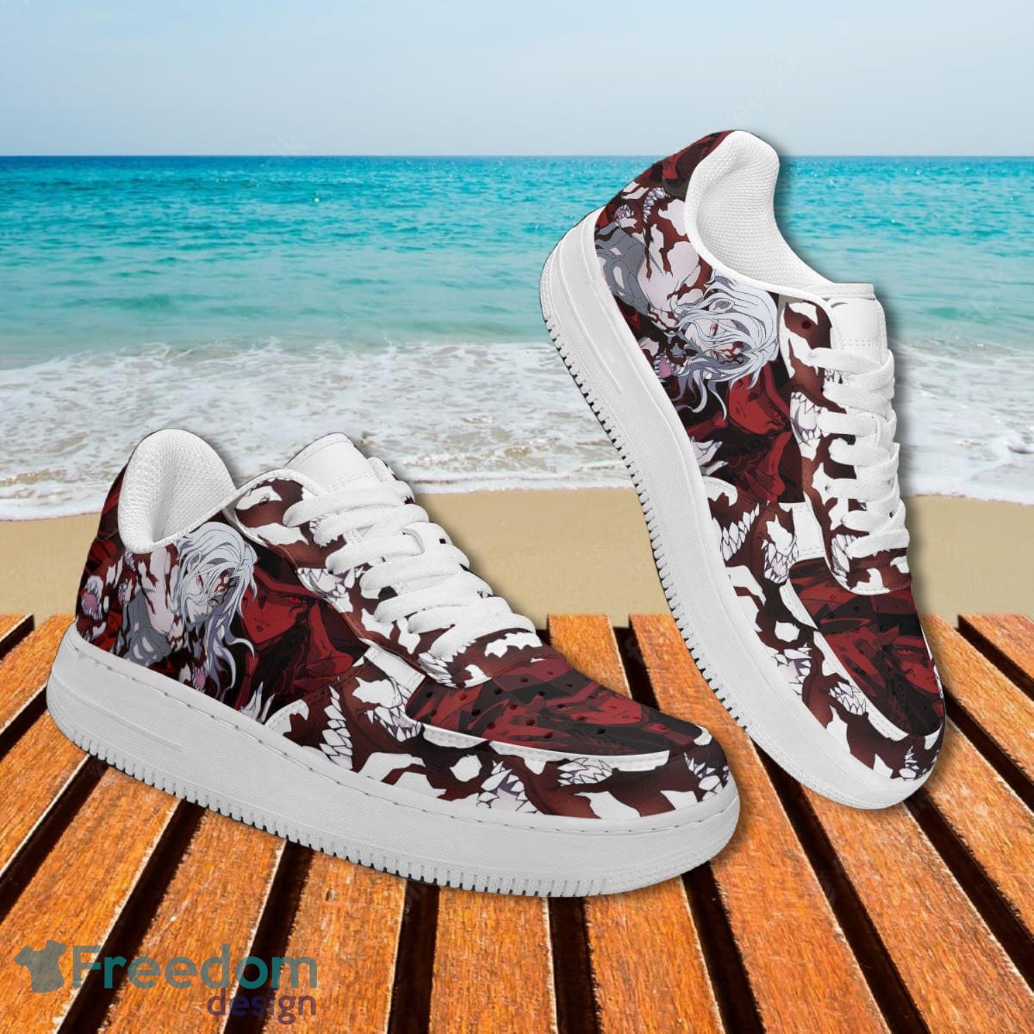 Demon Slayer Muzan Air Force Shoes Gift For Animes Fans Product Photo 2