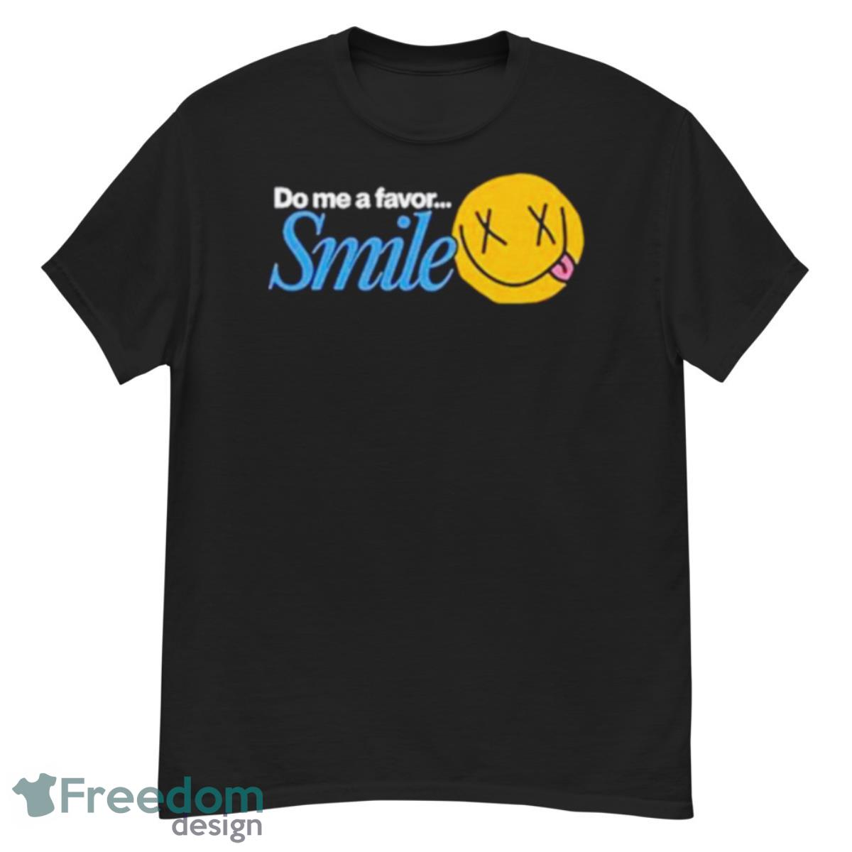 Do Me A Favor Smile Black shirt - G500 Men’s Classic T-Shirt