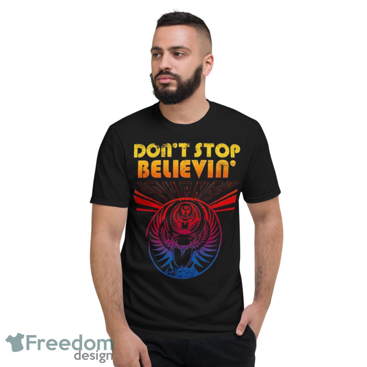 Don’t Stop Believin Journey Band Vintage shirt - Short Sleeve T-Shirt