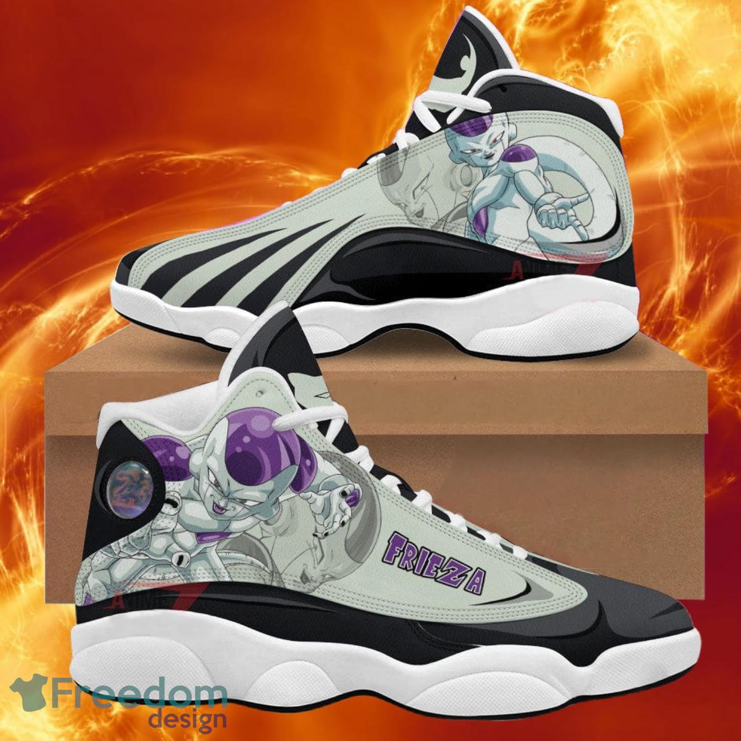 Dragon Ball Frieza Air Jordan 13 Sneakers Anime Shoes Gift For Fans Product Photo 1