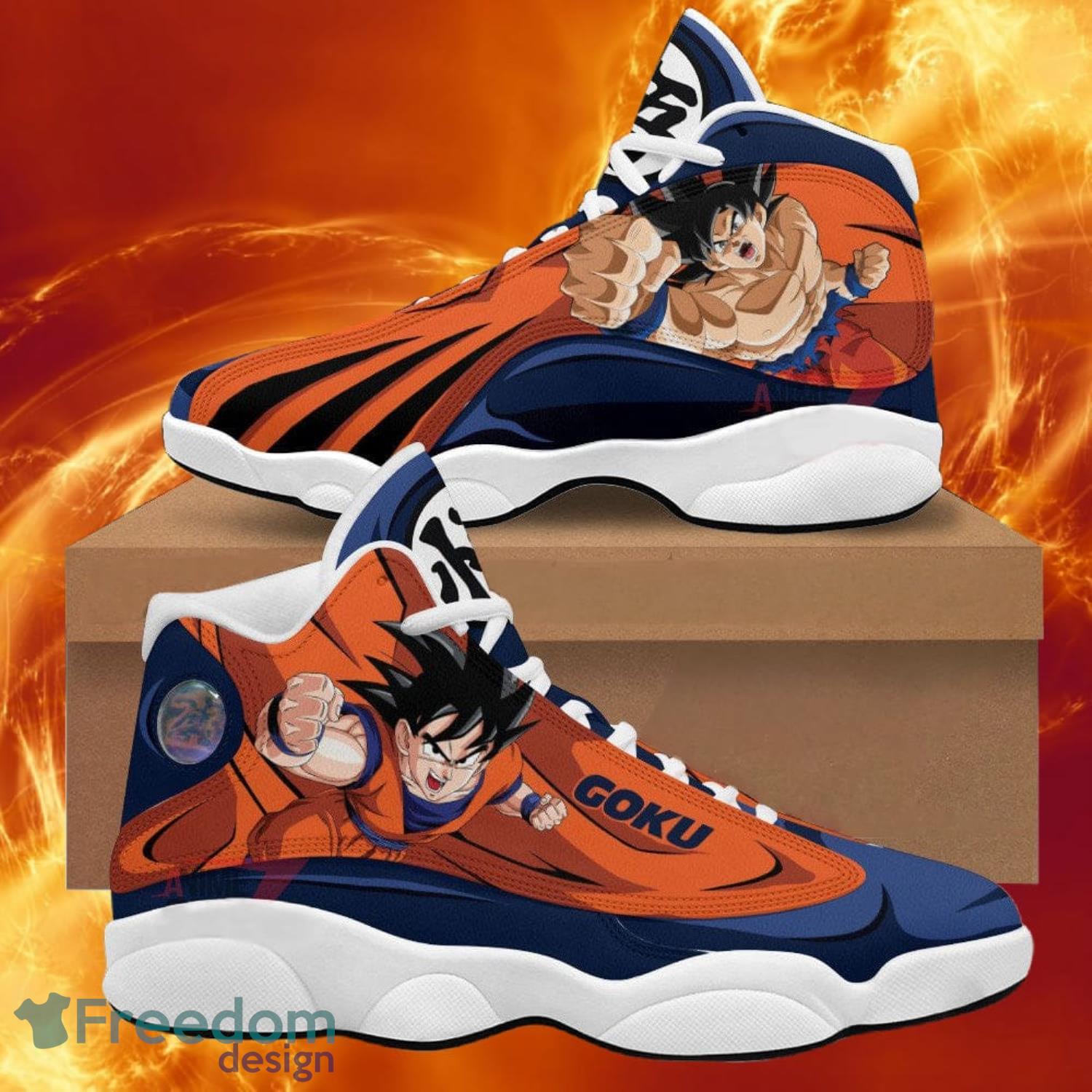 Dragon Ball Goku Air Jordan 13 Sneakers Anime Shoes Gift For Fans Product Photo 1