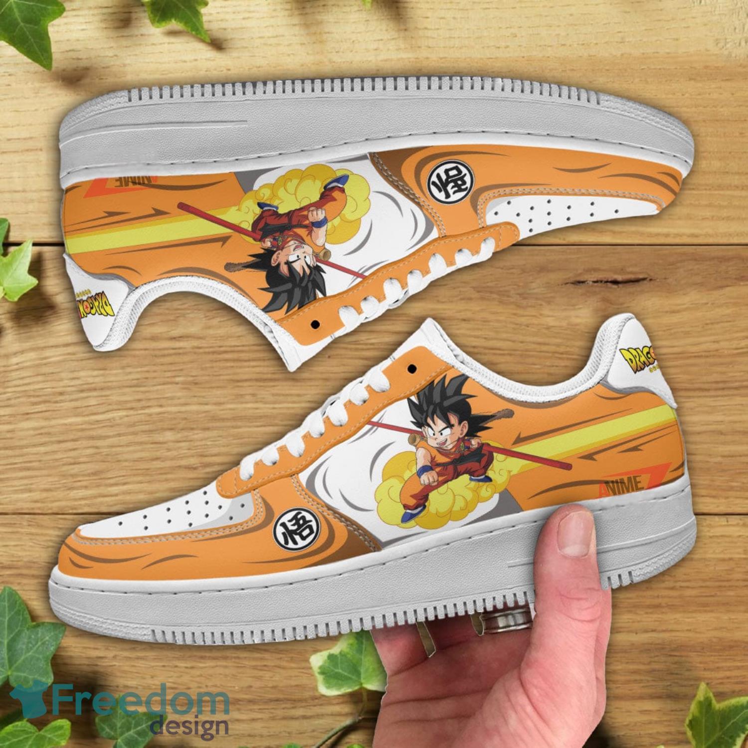 Dragon Ball Goku Kid Air Force Shoes Gift For Animes Fans Product Photo 2