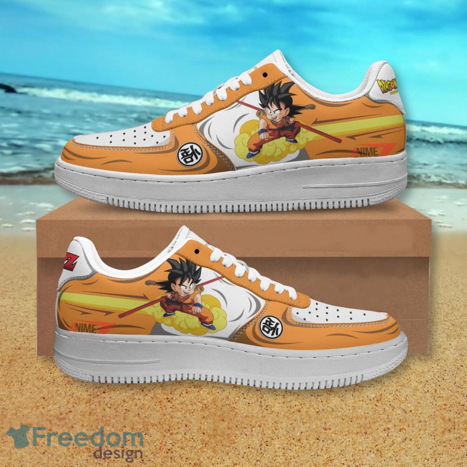 Dragon Ball Goku Kid Air Force Shoes Gift For Anime's Fans Product Photo 1