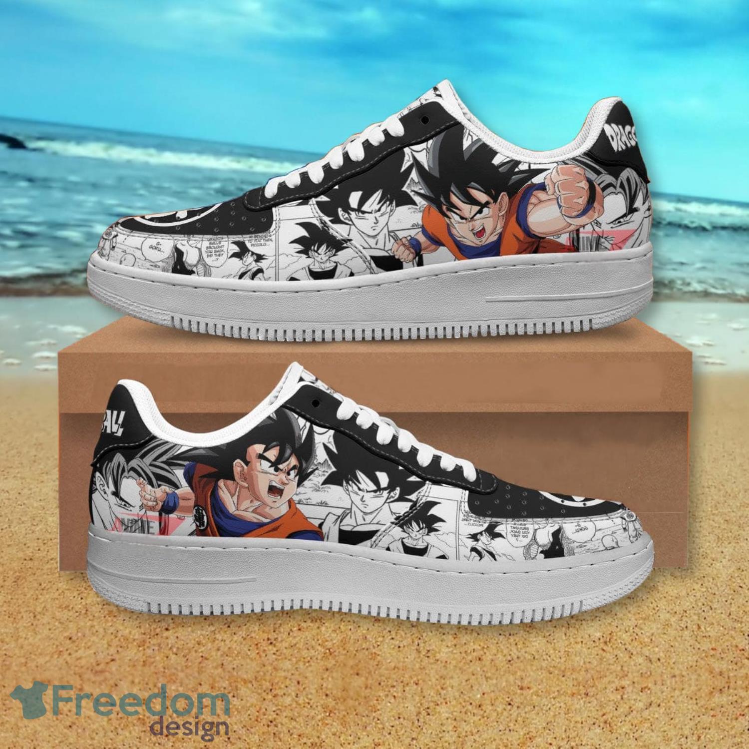 Dragon Ball Goku Sneakers Air Force Shoes Gift For Anime's Fans Product Photo 1