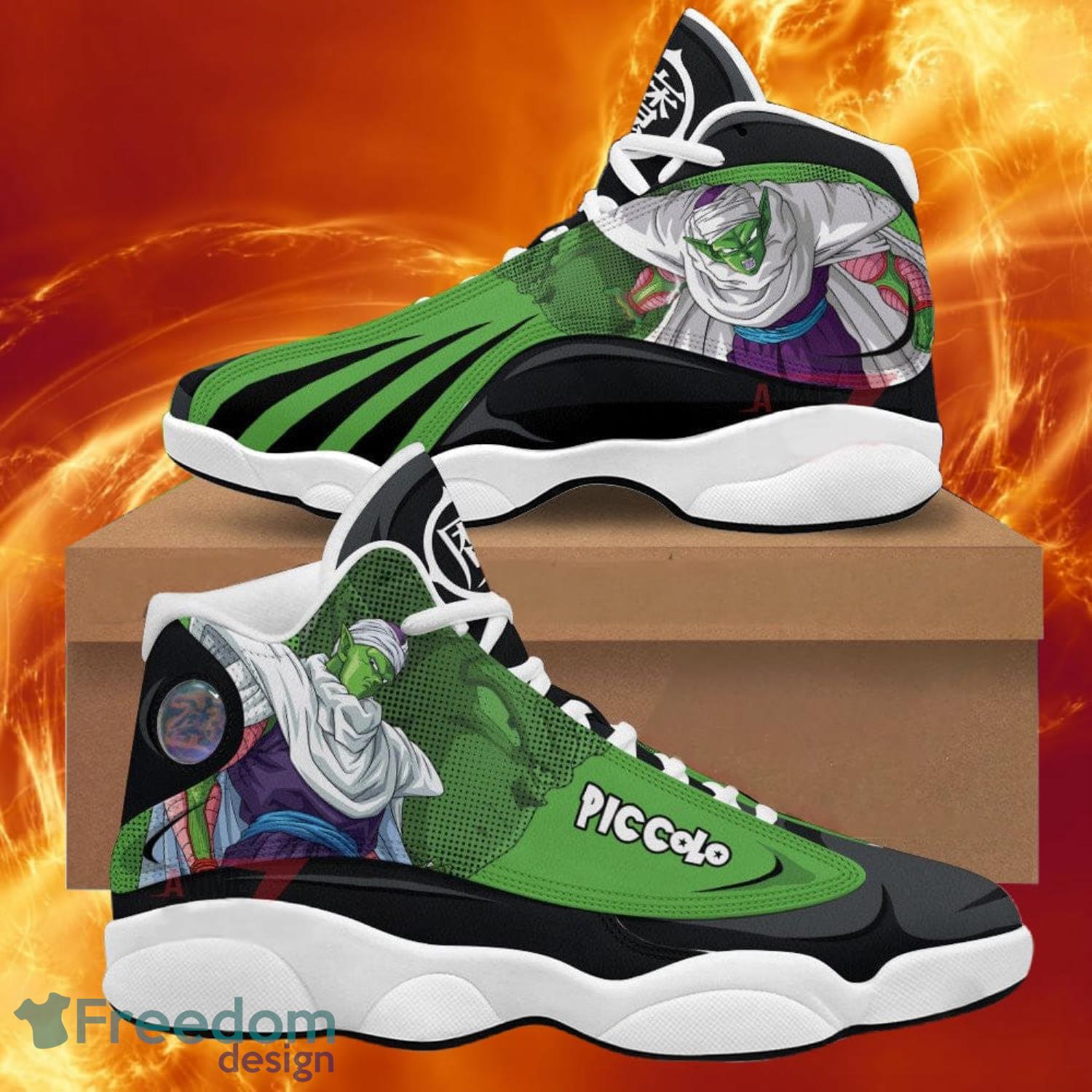 Dragon Ball Piccolo Air Jordan 13 Sneakers Anime Shoes Gift For Fans Product Photo 1