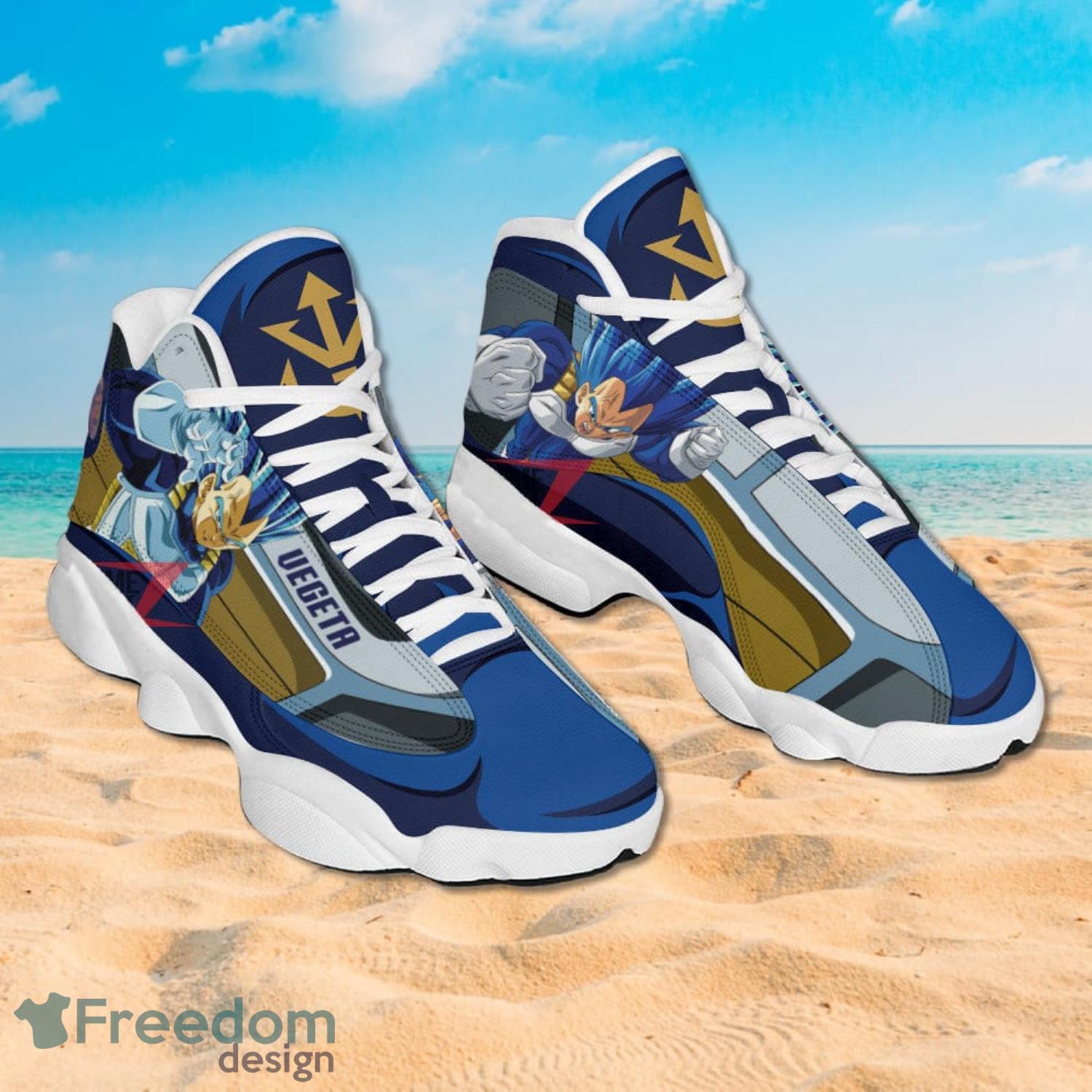 Dragon Ball Vegeta Air Jordan 13 Sneakers Anime Shoes Product Photo 2