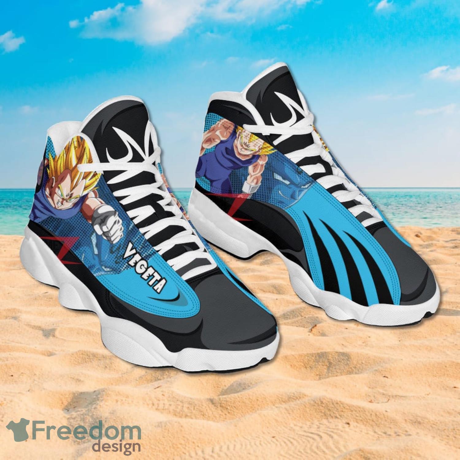 Dragon Ball Vegeta Air Jordan 13 Sneakers Anime Shoes Gift For Fans Product Photo 2