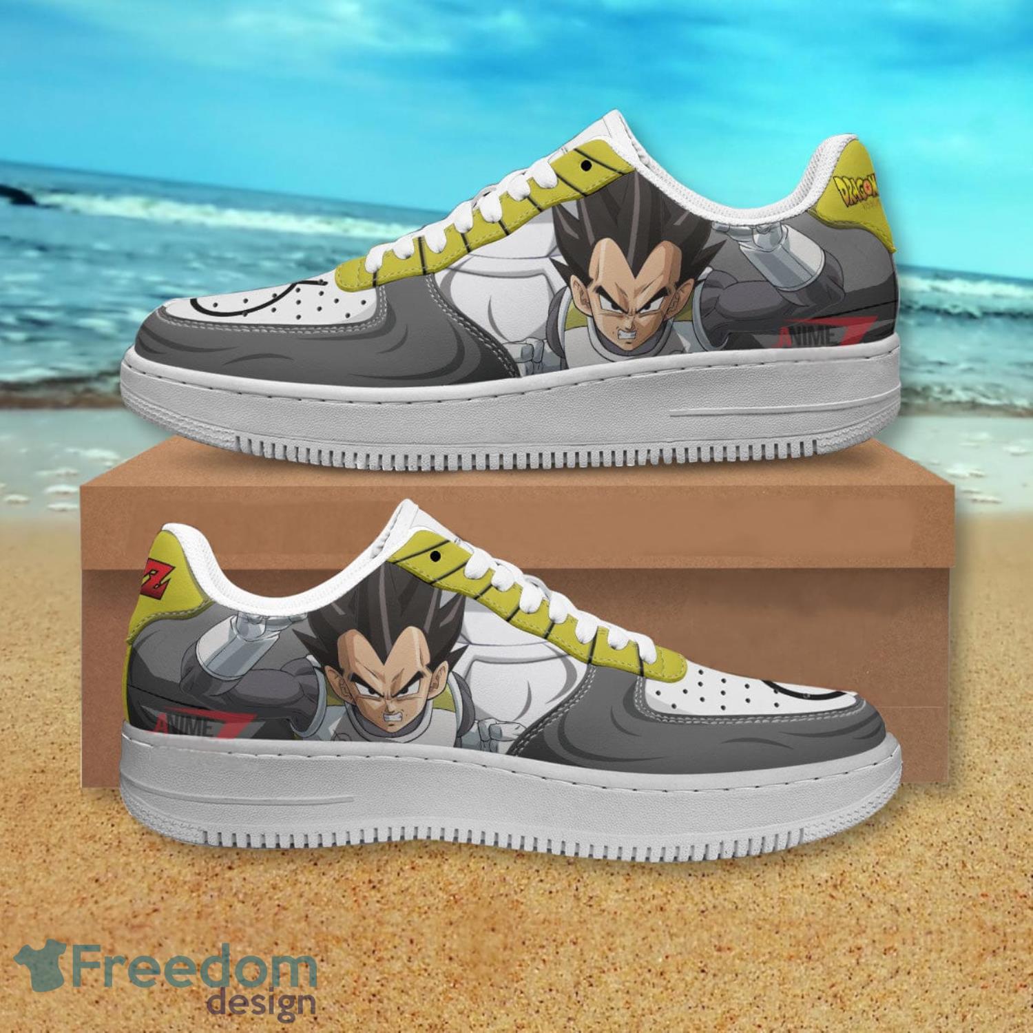 Dragon Ball Vegeta Fukkatsu Air Force Shoes Gift For Anime's Fans Product Photo 1