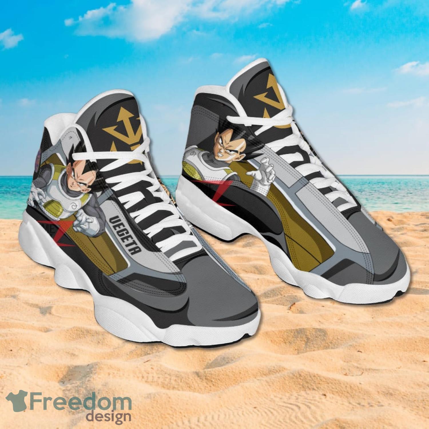 Dragon Ball Vegeta Fukkatsu Sneakers Anime Shoes Gift For Fans Product Photo 2