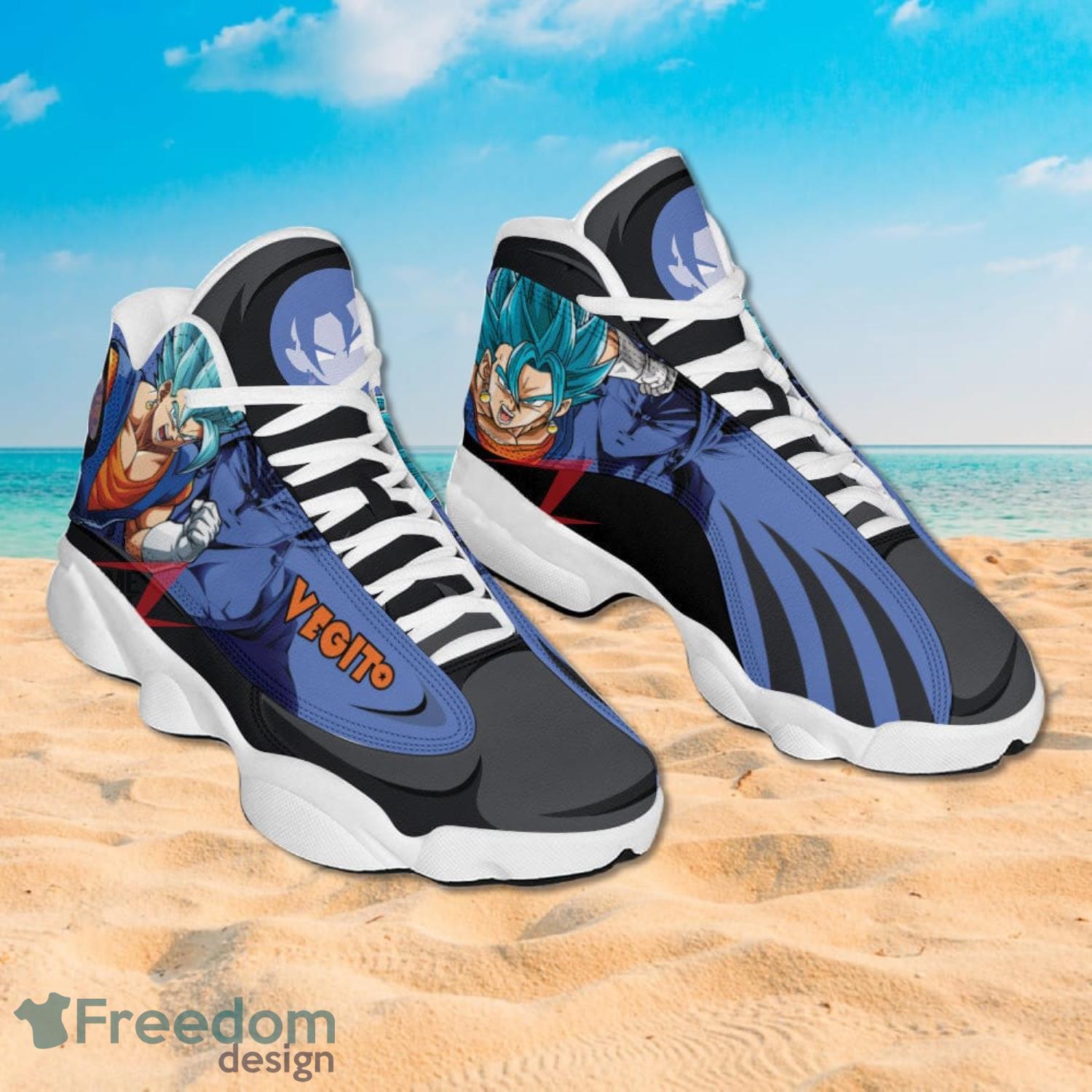 Dragon Ball Vegito Air Jordan 13 Sneakers Anime Shoes Gift For Fans Product Photo 2