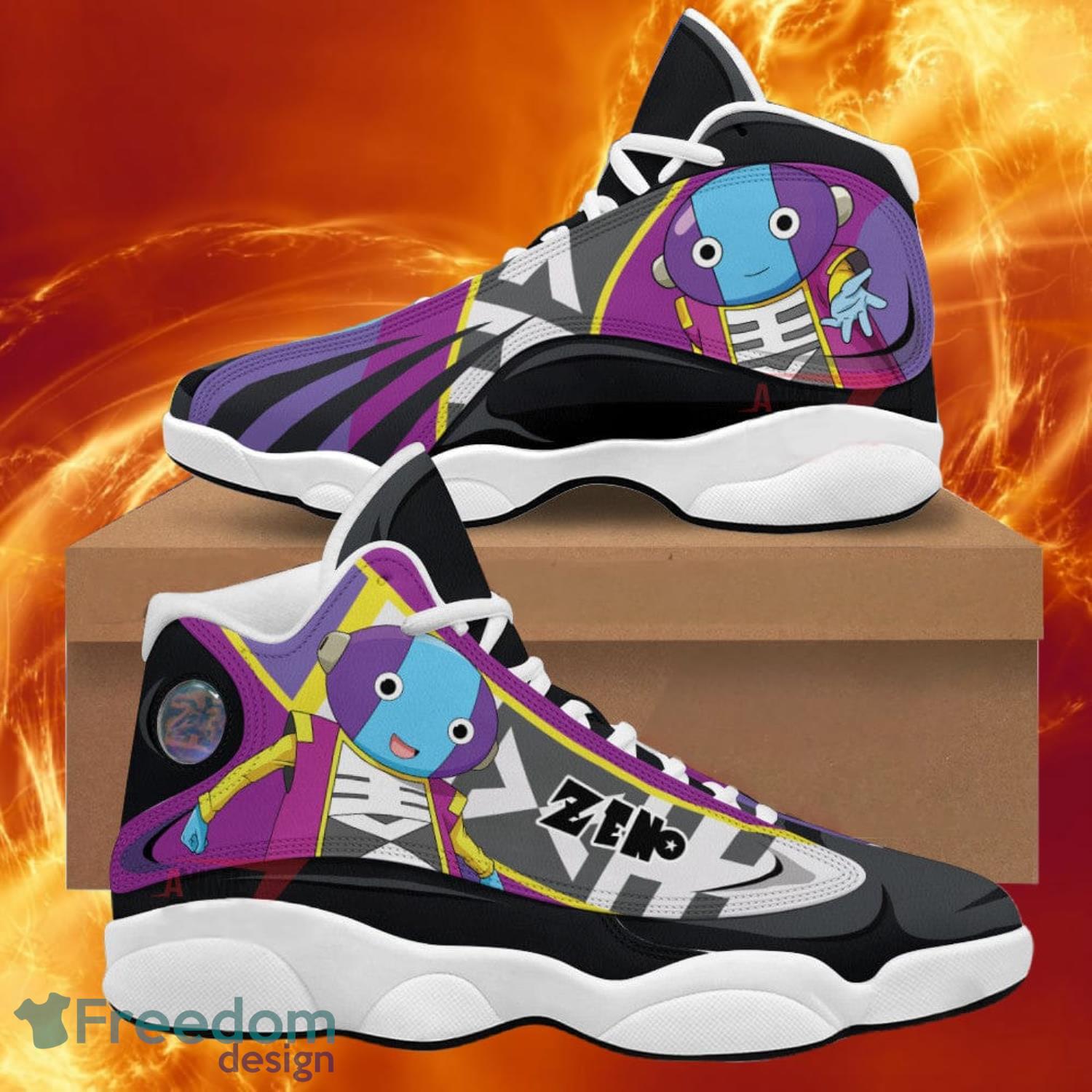 Dragon Ball Zeno Air Jordan 13 Sneakers Anime Shoes Gift For Fans Product Photo 1