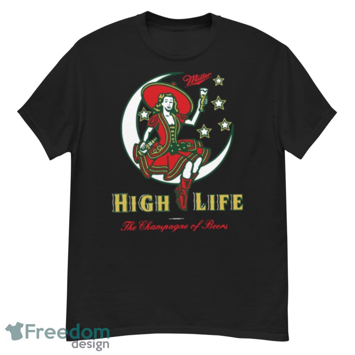 Drink And Drunk Why Not Miller High Life shirt - G500 Men’s Classic T-Shirt