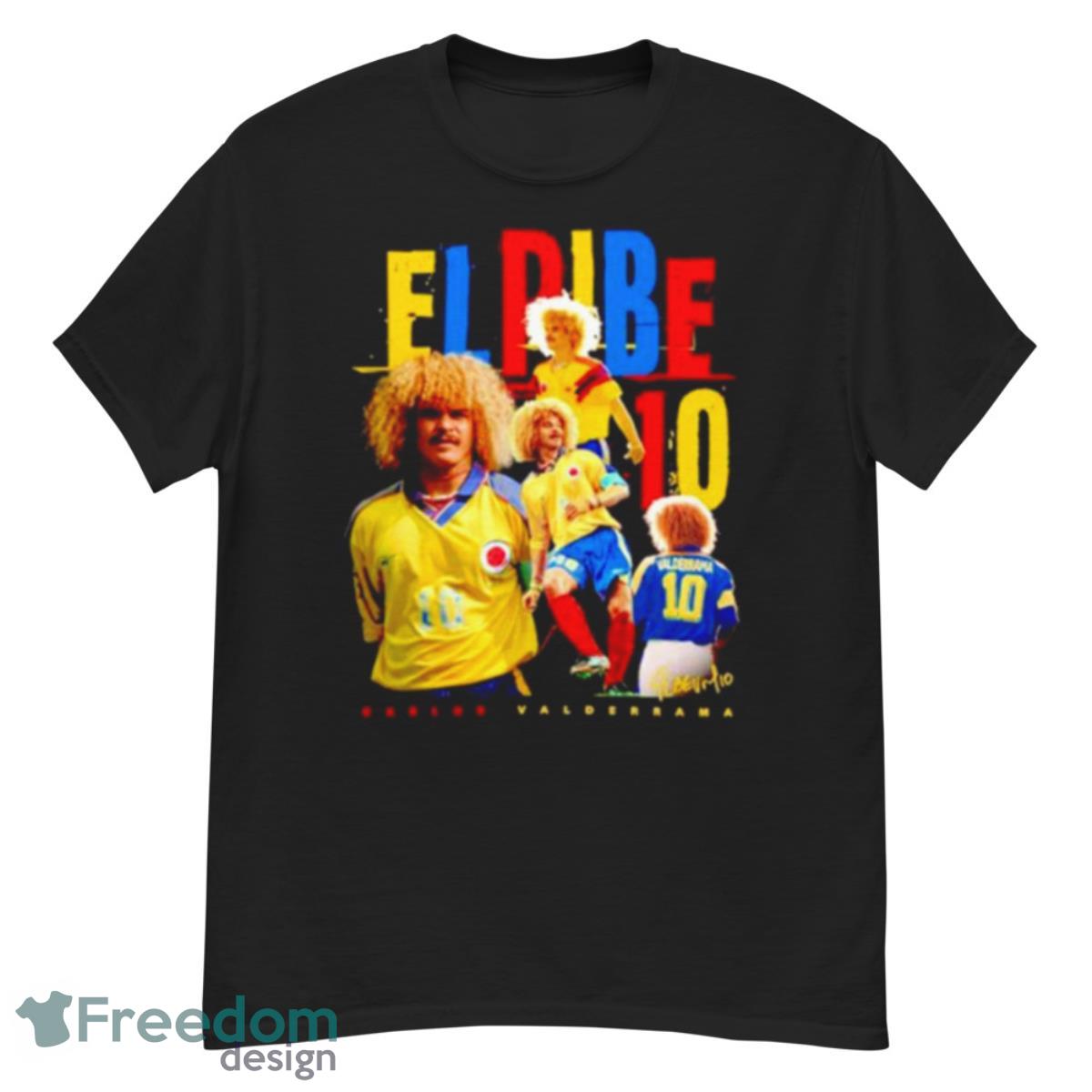 El Pibe Carlos Valderrama soccer shirt Product Photo 1
