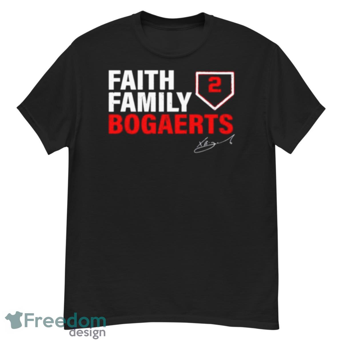 faith family Bogaerts Xander Bogaerts Boston Red Sox shirt Product Photo 1