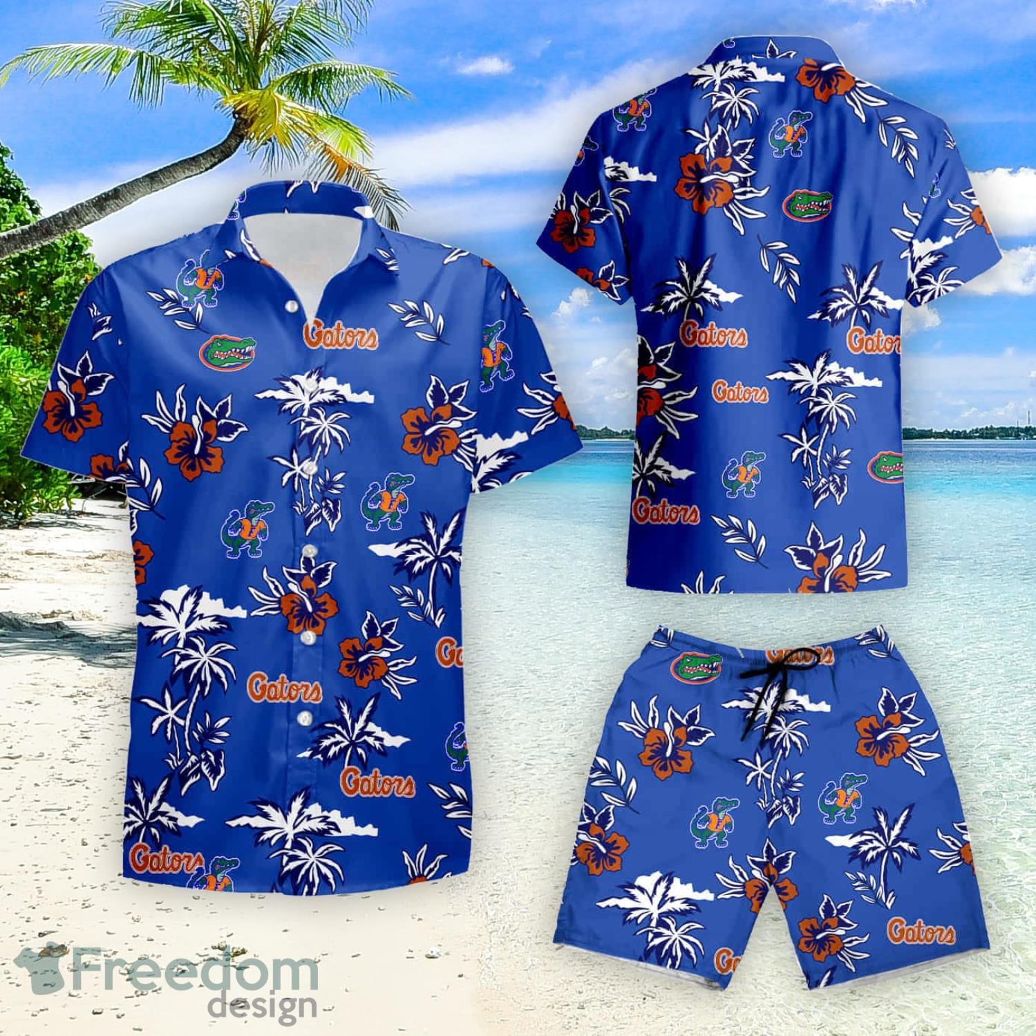 LIMITED] Florida Gators Summer Hawaiian Shirt And Shorts, With