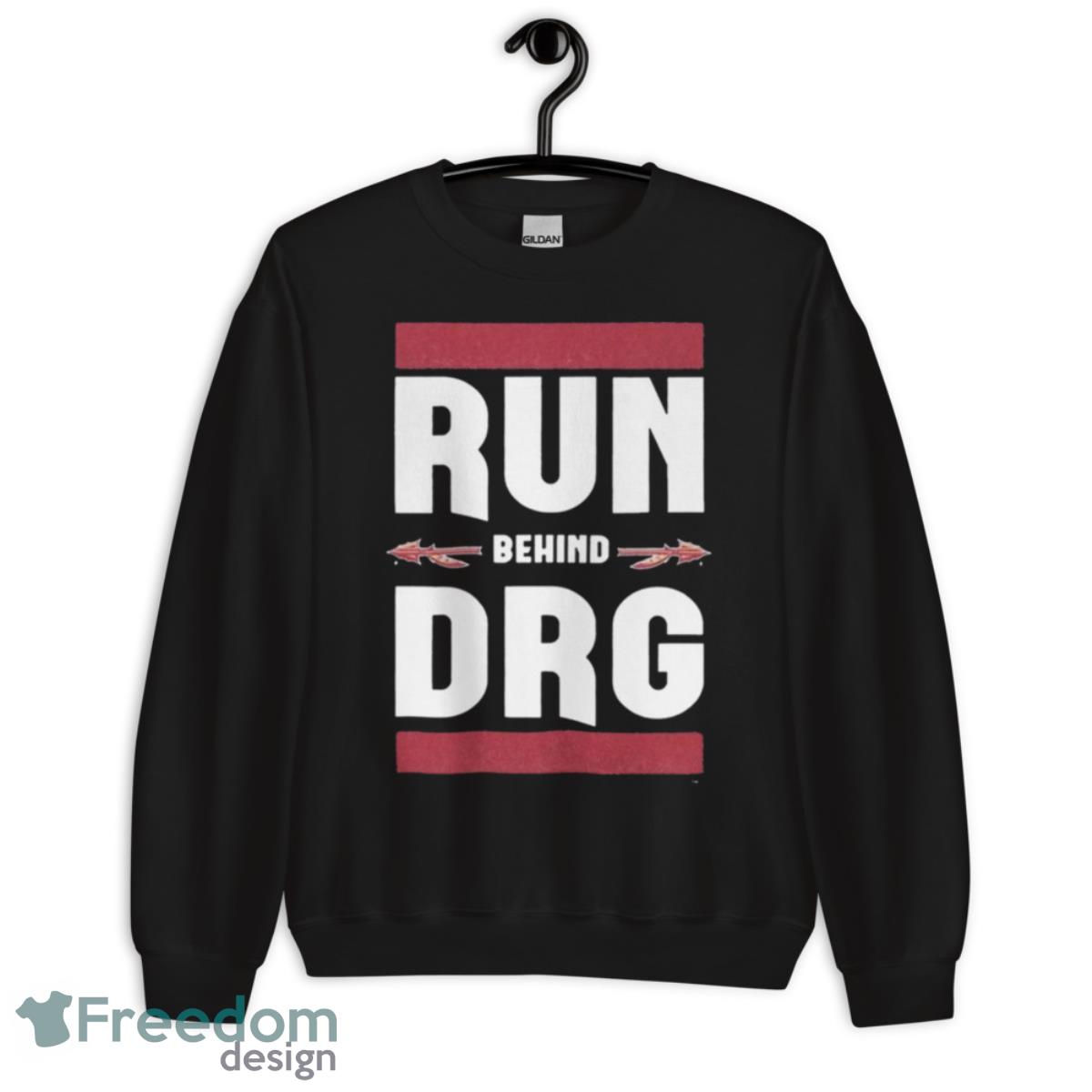 Florida State Football Run Behind DRG Shirt - Unisex Crewneck Sweatshirt Florida State Football Run Behind DRG Shirt - Unisex Crewneck Sweatshirt