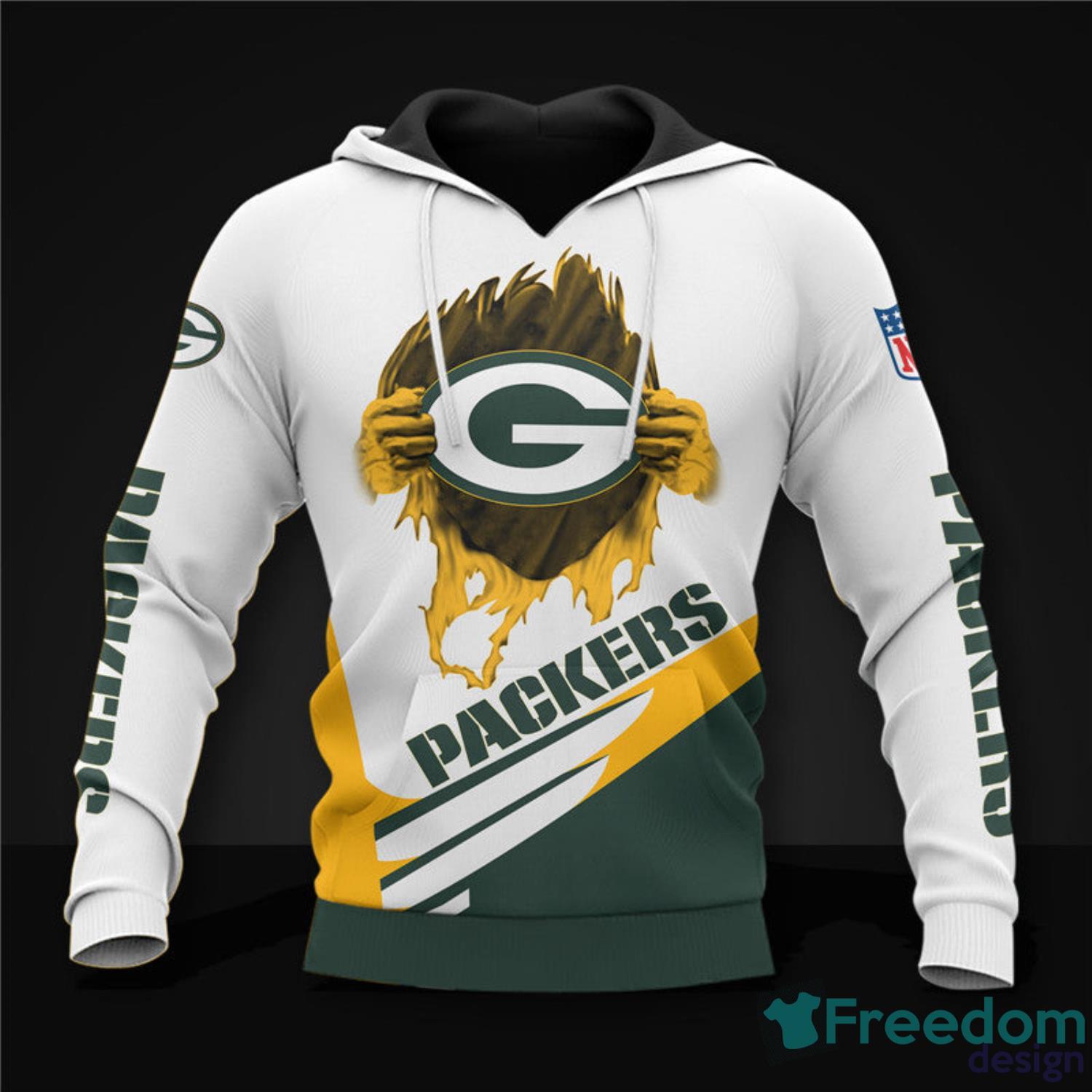 Packers Hoodie 3d 