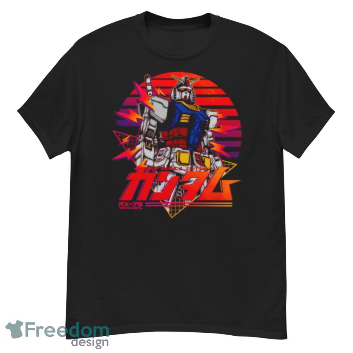 Gundam Rx 78 Retro Sunset Mobile Suit Gundam shirt - G500 Men’s Classic T-Shirt