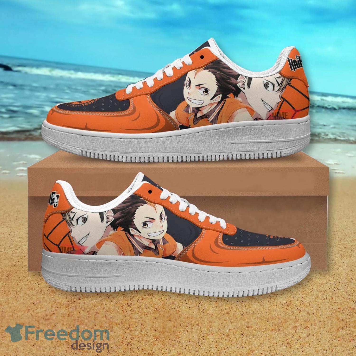 Haikyuu Nishinoya Yuu Air Force Shoes Gift For Anime's Fans Product Photo 1