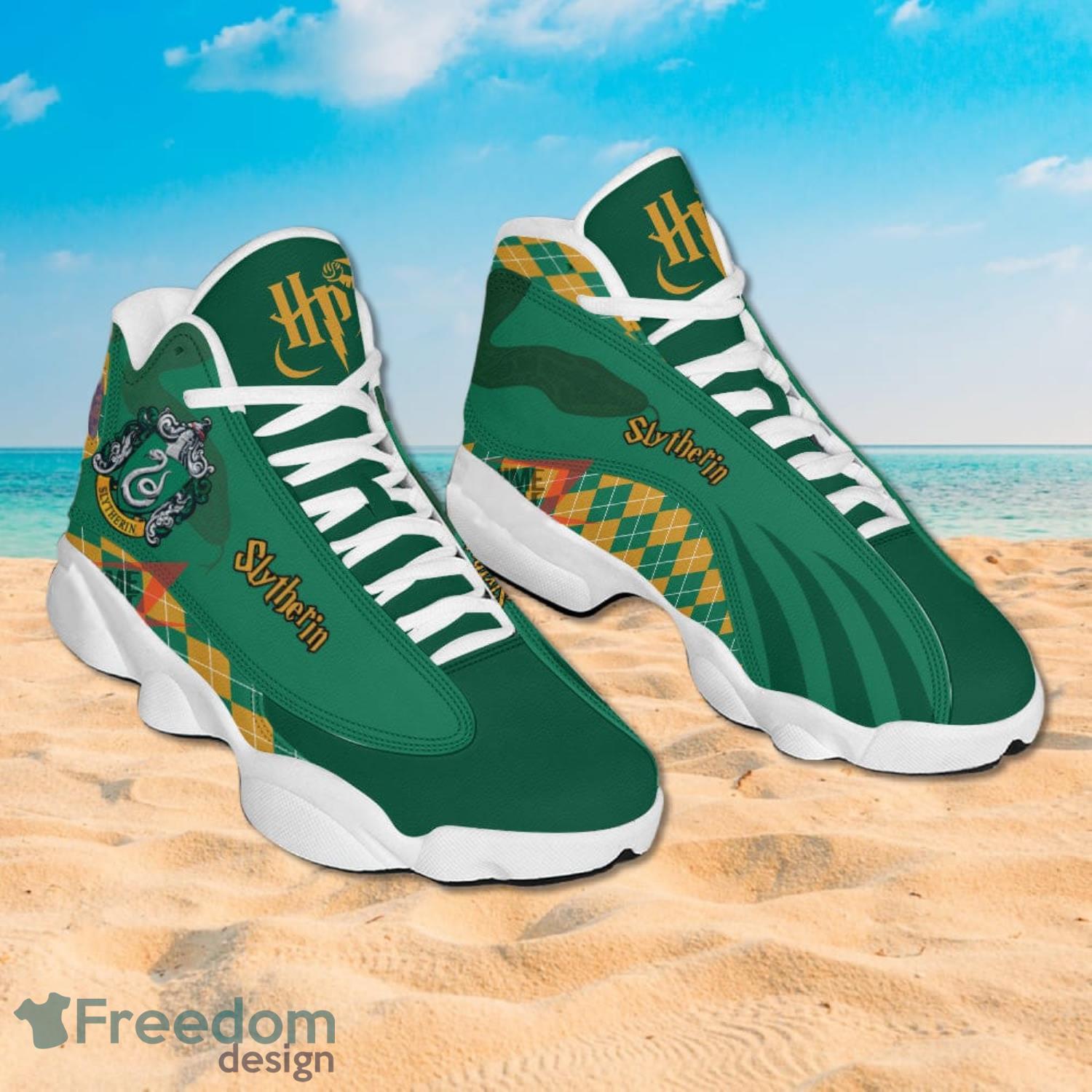 Harry Potter Slytherin Green Air Jordan 13 Sneakers Product Photo 2