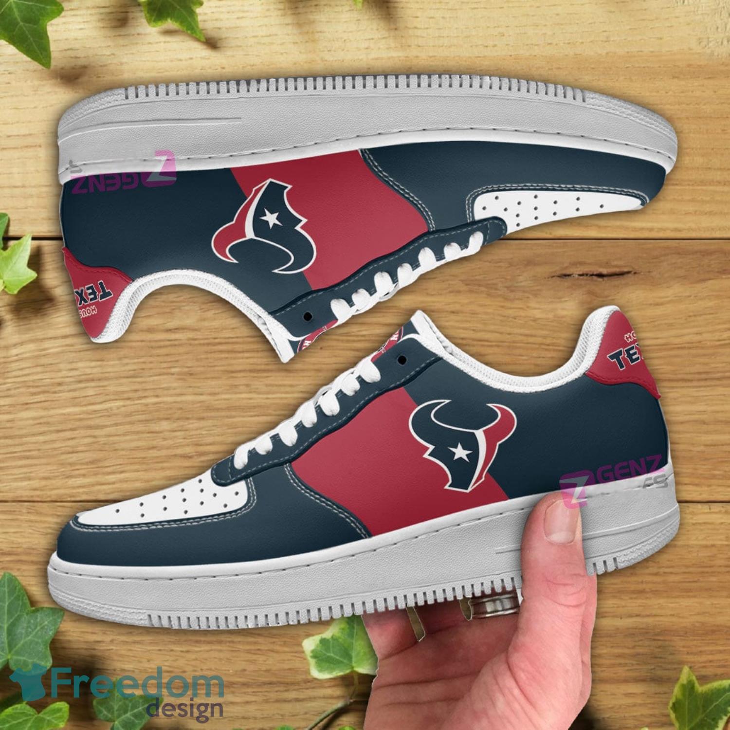 Houston Texans NFL Air Force Shoes Gift For Fans Ra5 Product Photo 2