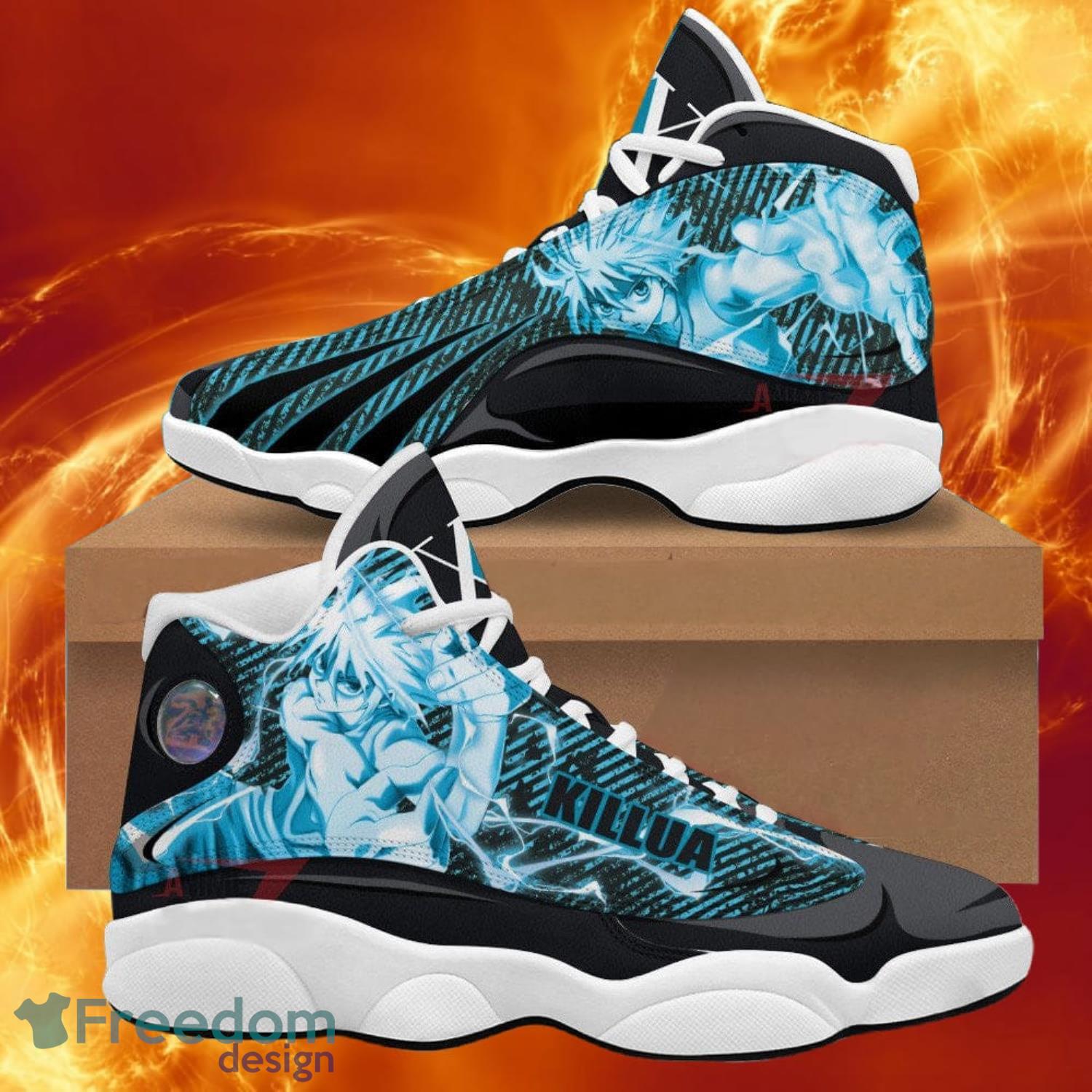 Hunter X Hunter Air Jordan 13 Sneakers Custom Anime Zoldyck Killua Shoes Product Photo 1