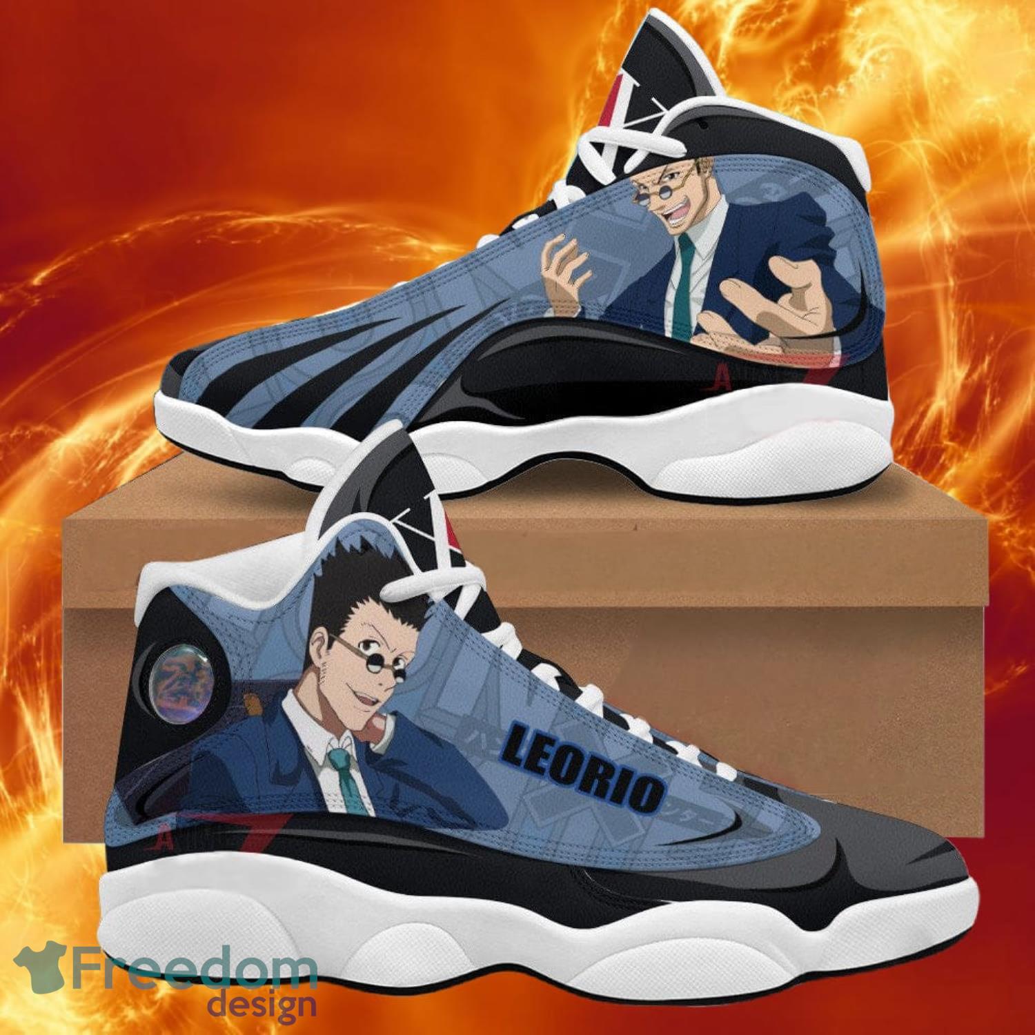 Hunter X Hunter Air Jordan 13 Sneakers Custom Leorio Paradinight Anime Shoes Product Photo 1