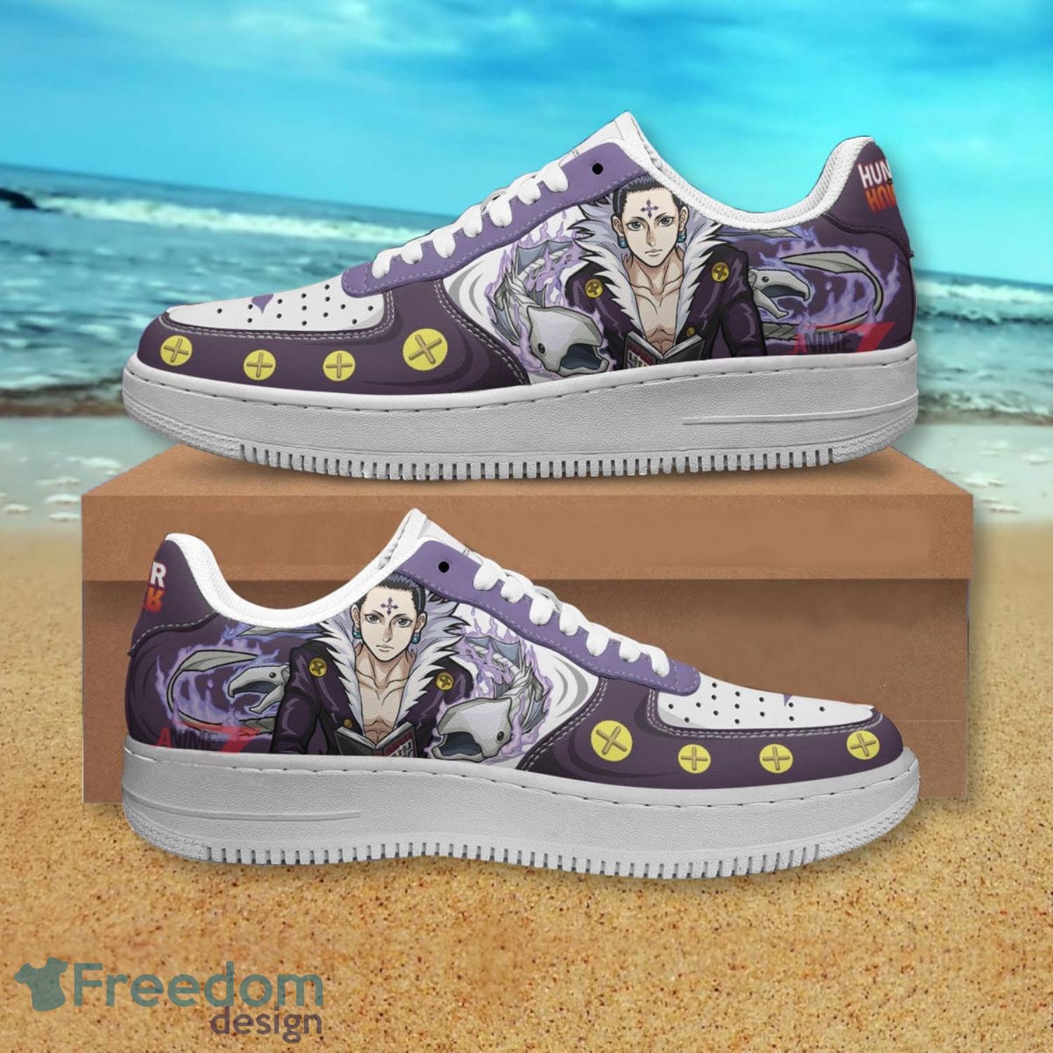 Hunter X Hunter Chrollo Lucilfer Air Force Shoes Gift For Anime's Fans Product Photo 1