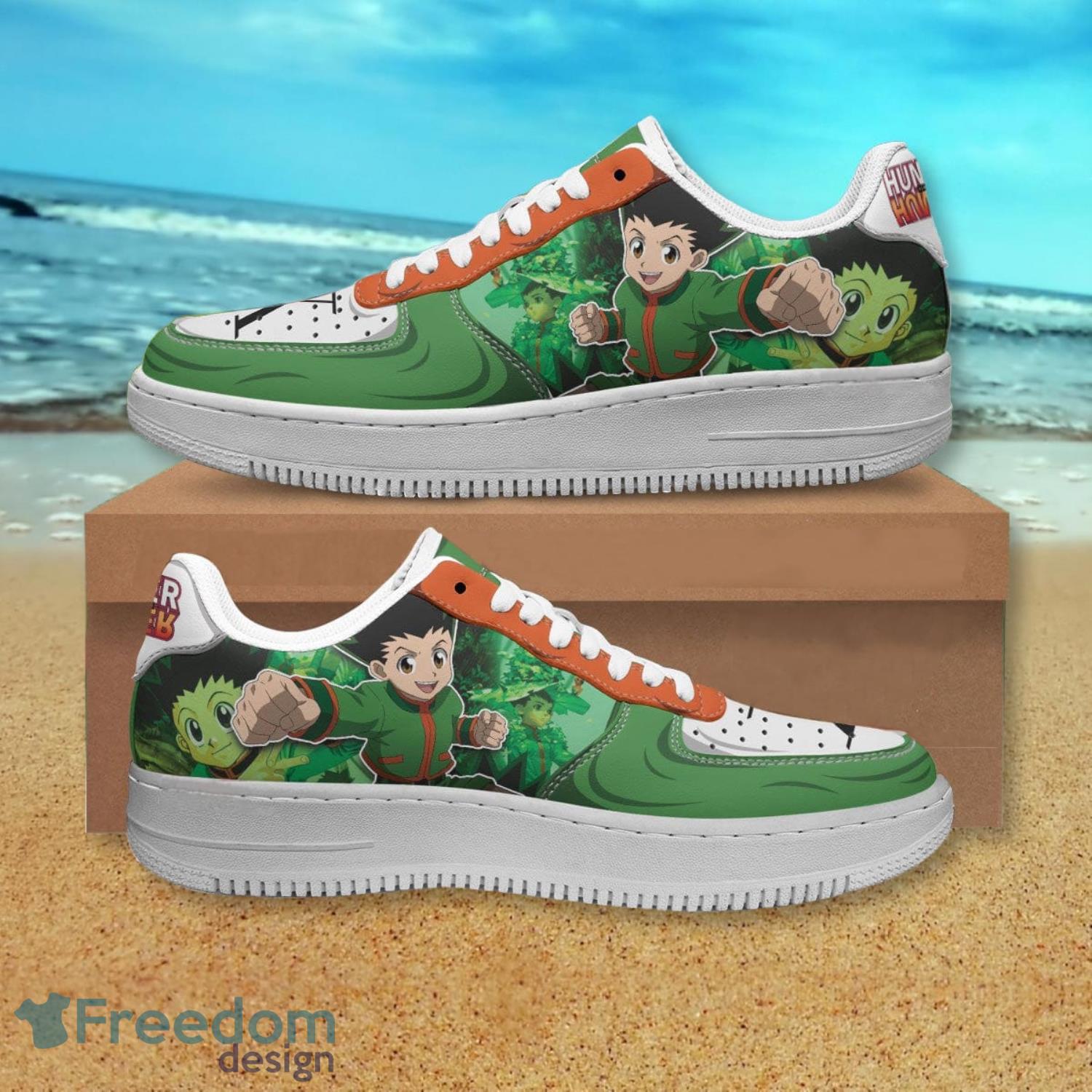 Hunter X Hunter Gon Freecss Air Force Shoes Product Photo 1