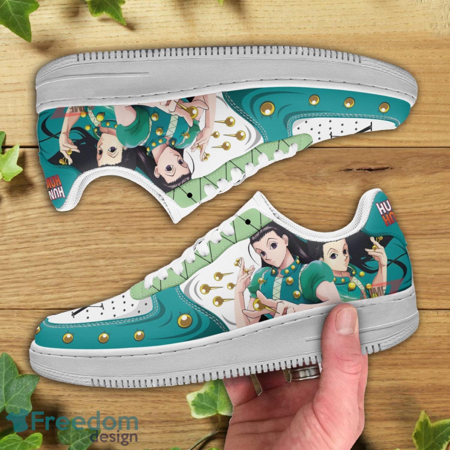 Hunter X Hunter Illumi Zoldyck Air Force Shoes Gift For Animes Fans Product Photo 2