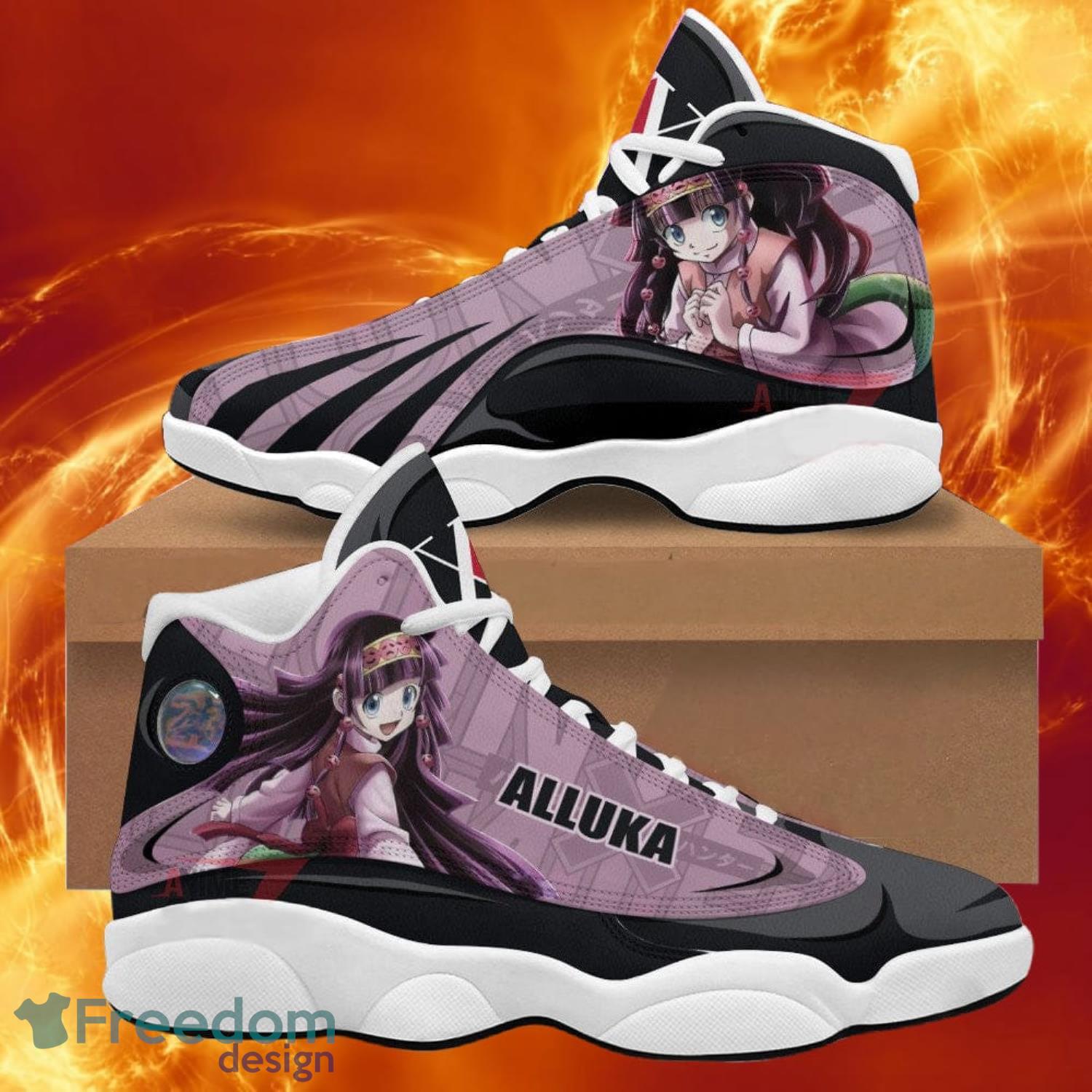 Hunter X Hunter Air Jordan 13 Sneakers Custom Gon Freecss Anime Shoes