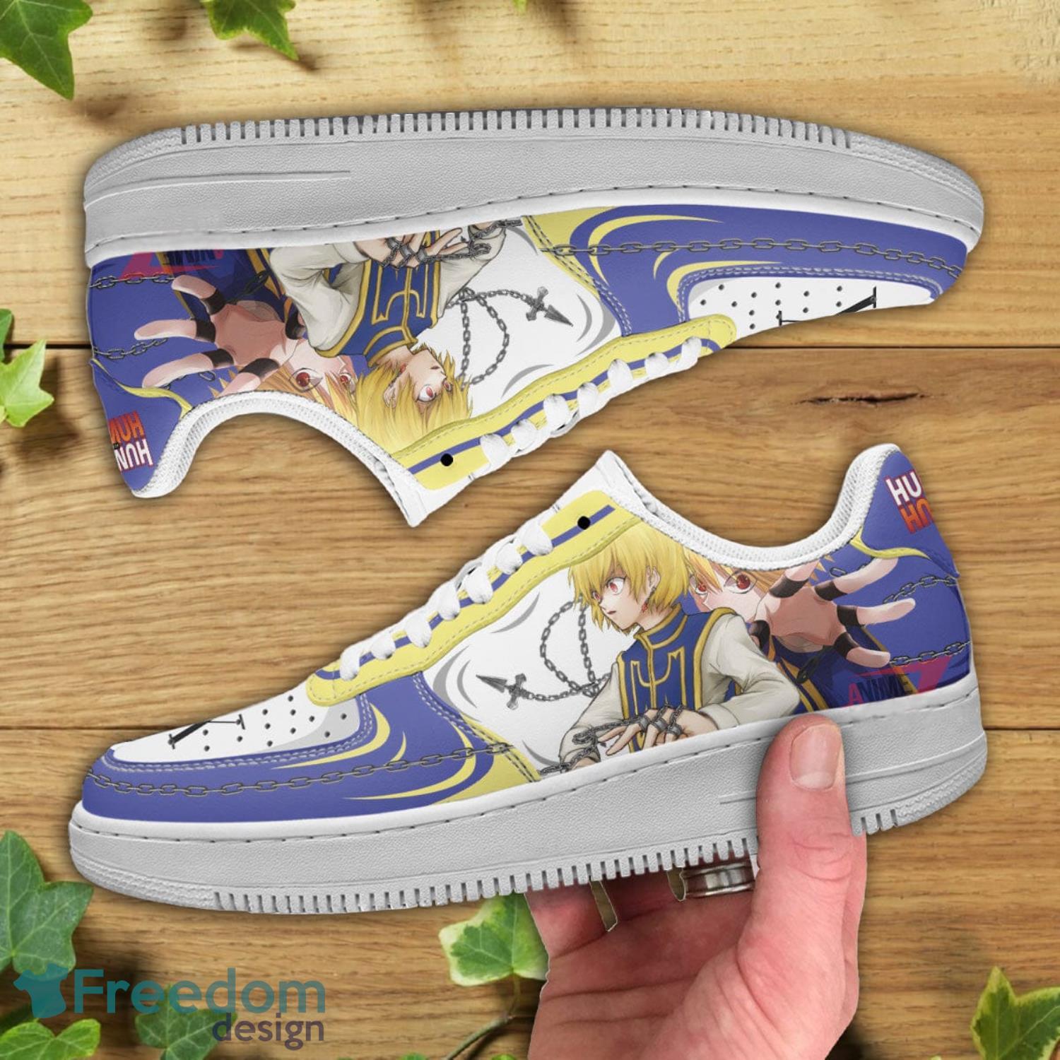 Hunter X Hunter Kurapika Kurta Morow Air Force Shoes Gift For Animes Fans Product Photo 2