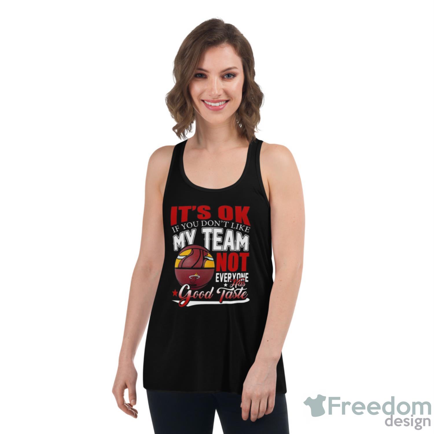 Miami Heat Women's Sleeveless Polyester Crew Neck Tank 