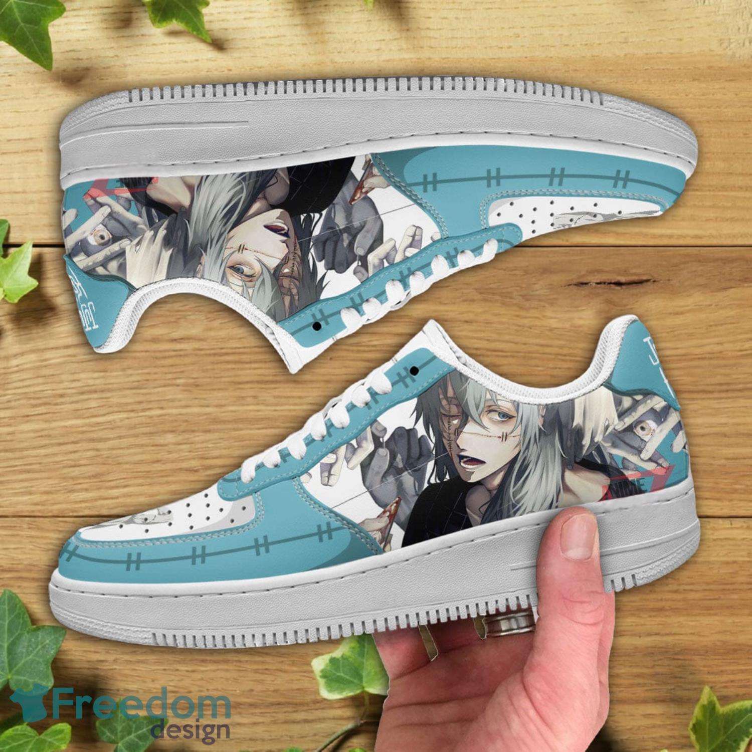 Jujutsu Kaisen Mahito Air Force Shoes Gift For Animes Fans Product Photo 2