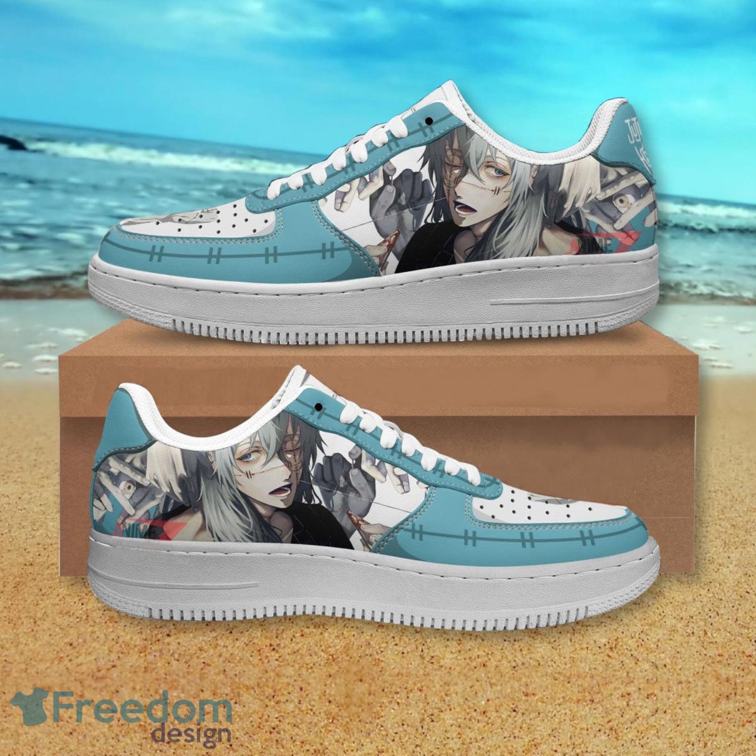 Jujutsu Kaisen Mahito Air Force Shoes Gift For Anime's Fans Product Photo 1