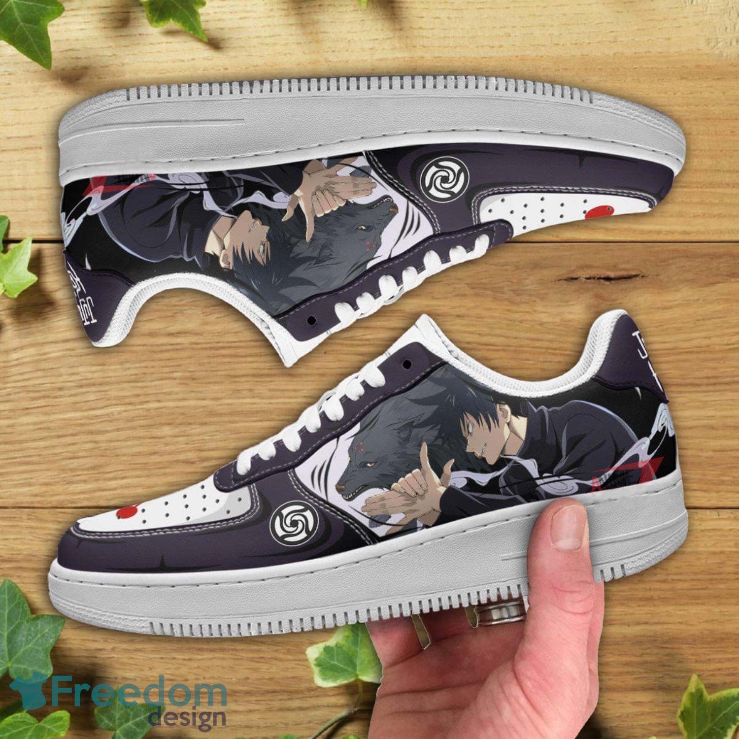 Jujutsu Kaisen Megumi Air Force Shoes Gift For Animes Fans Product Photo 2