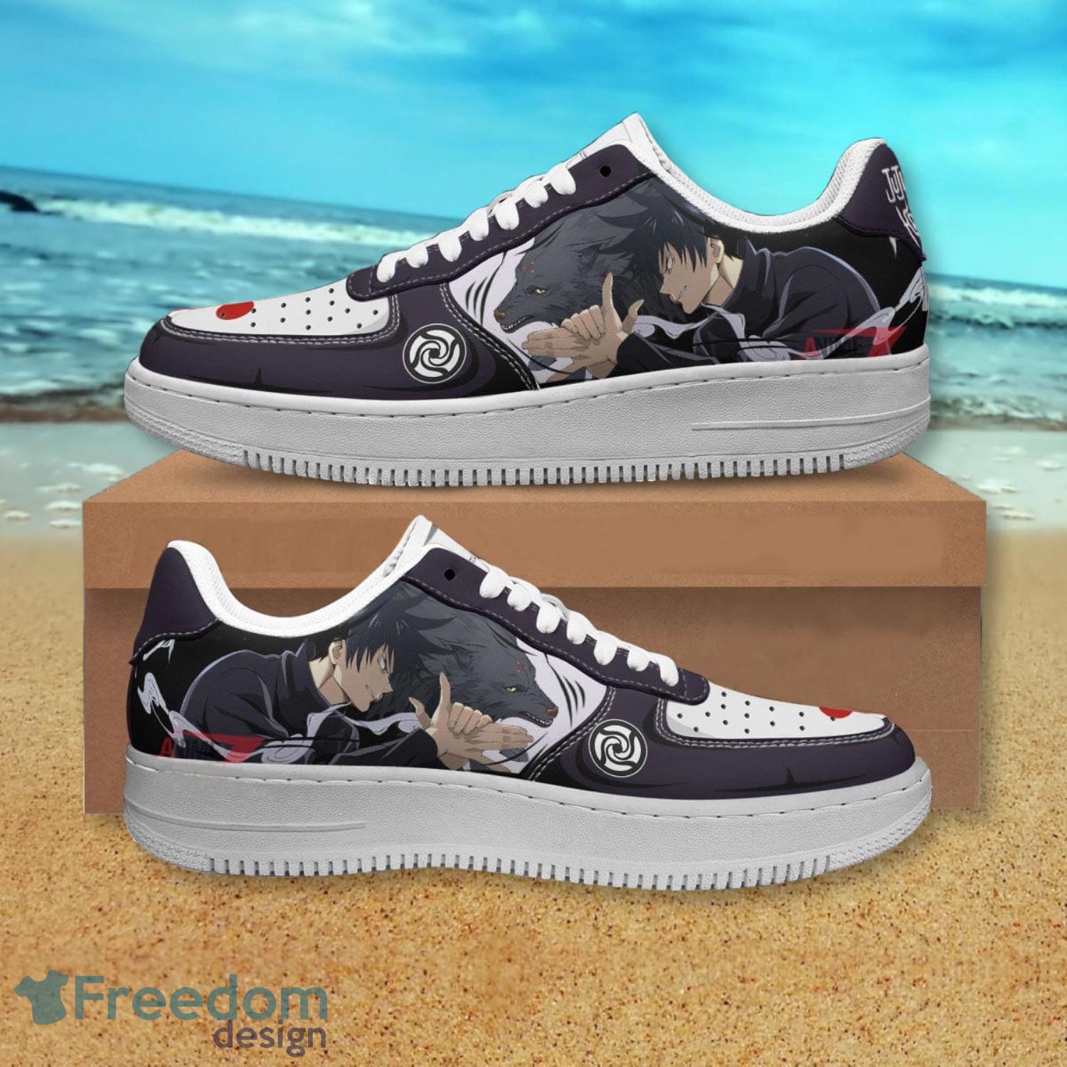 Jujutsu Kaisen Megumi Air Force Shoes Gift For Anime's Fans Product Photo 1