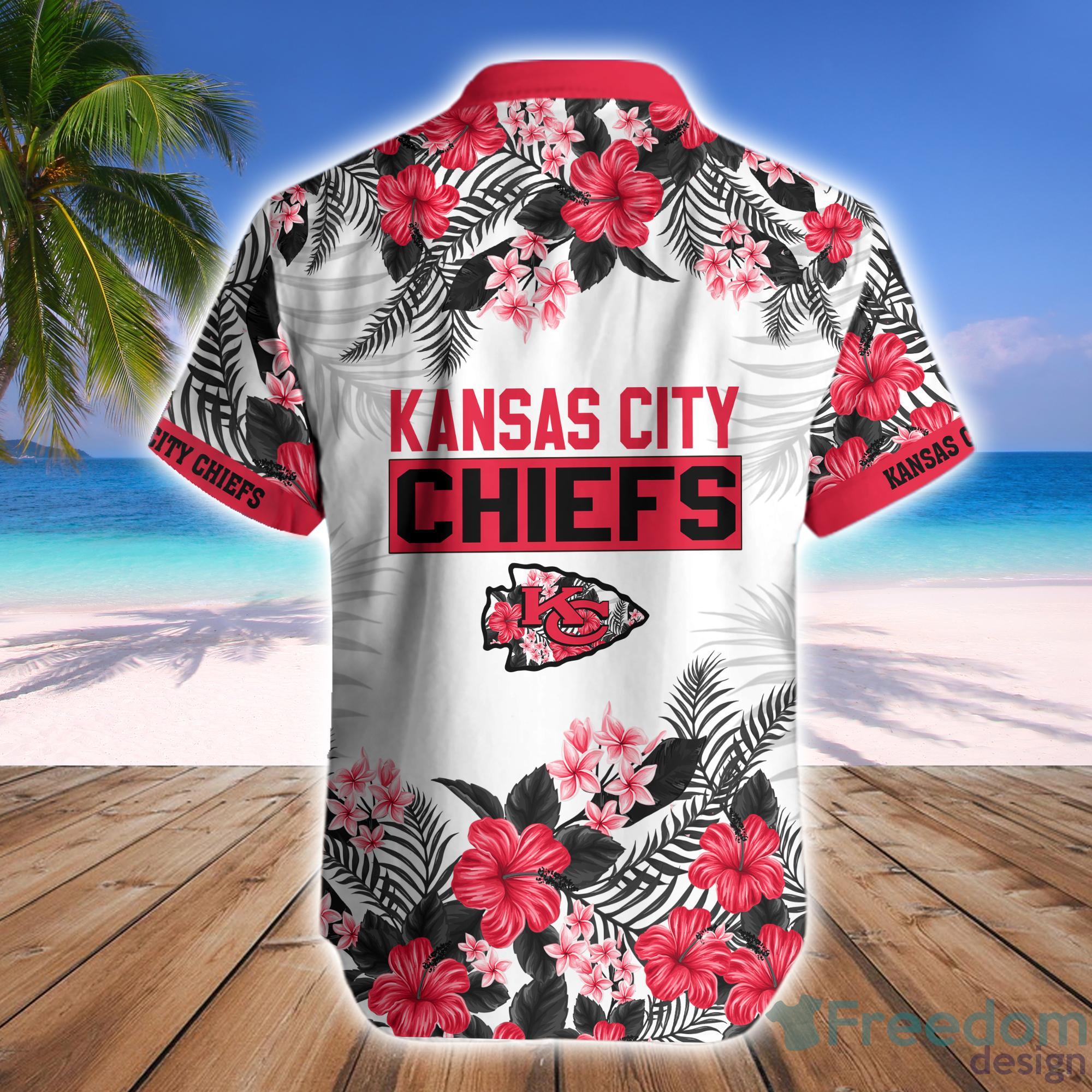 Kansas City Chiefs Hawaiian Shirt And Short - Freedomdesign