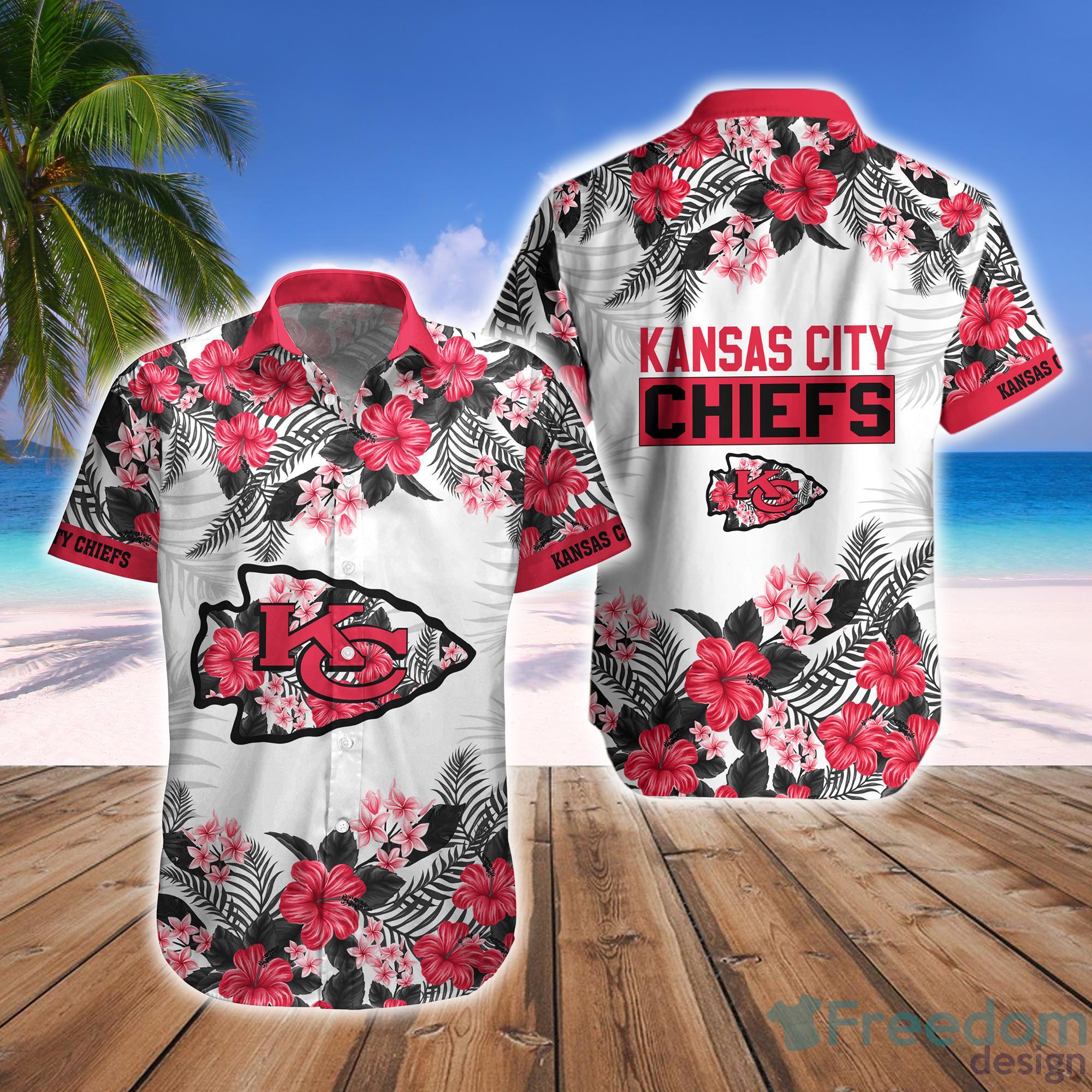 Kansas City Chiefs Hawaiian Shirt And Short - Freedomdesign
