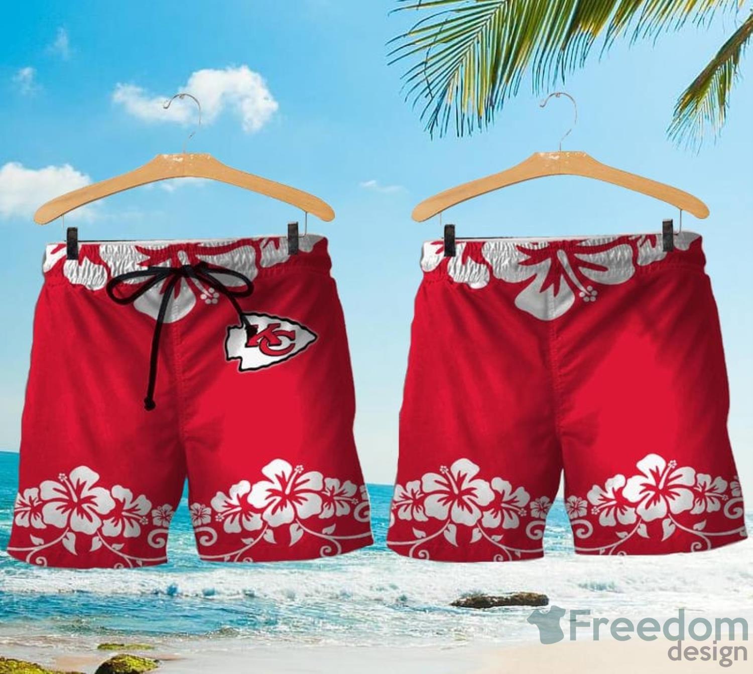 Kansas City Chiefs Lilo & Stitch Hawaiian Shirt and Shorts - Freedomdesign