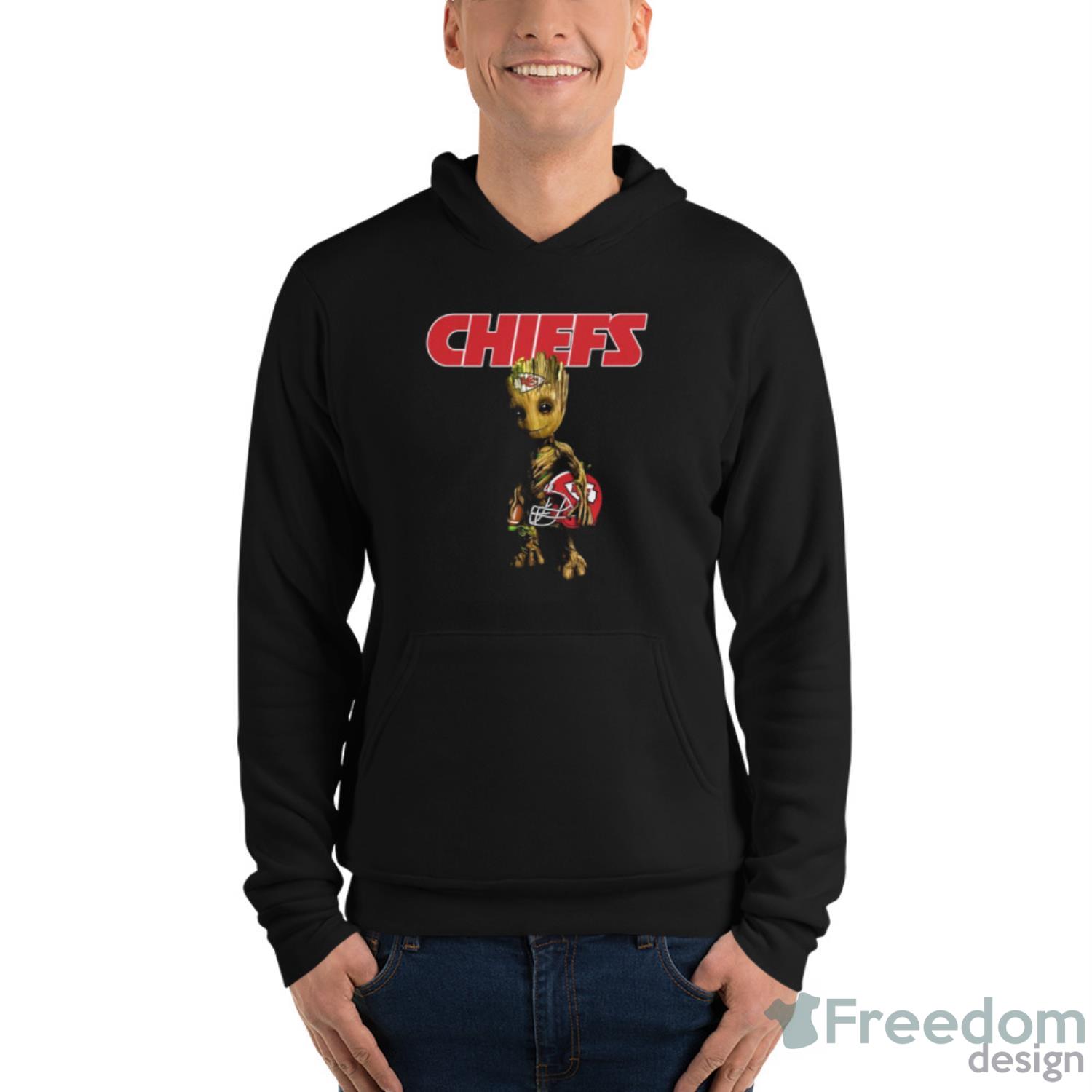 Kansas City Chiefs NFL Football Groot Marvel Guardians Of The