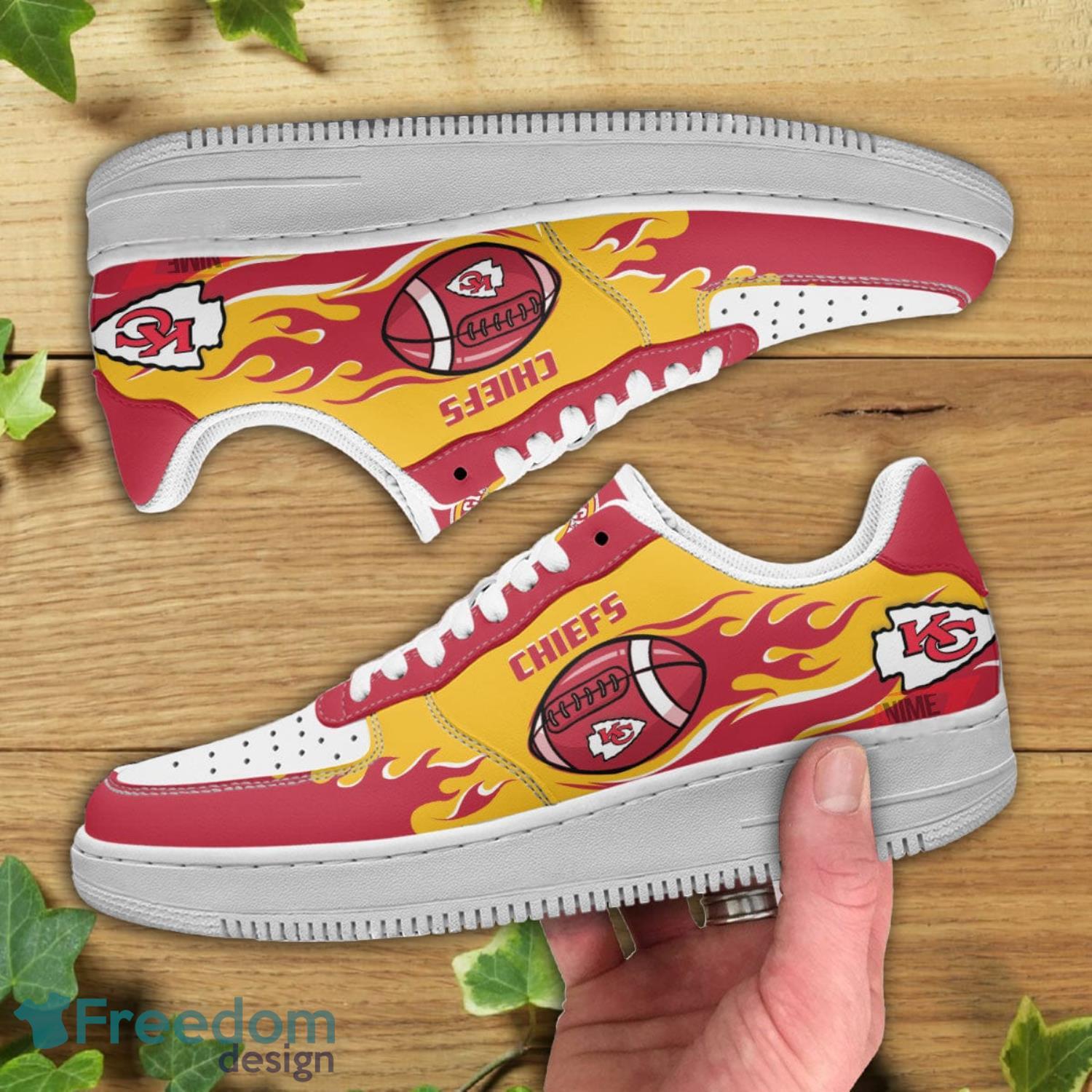 Kansas City Chiefs NFL Symbol  Air Force Shoes Gift For Fans Product Photo 2